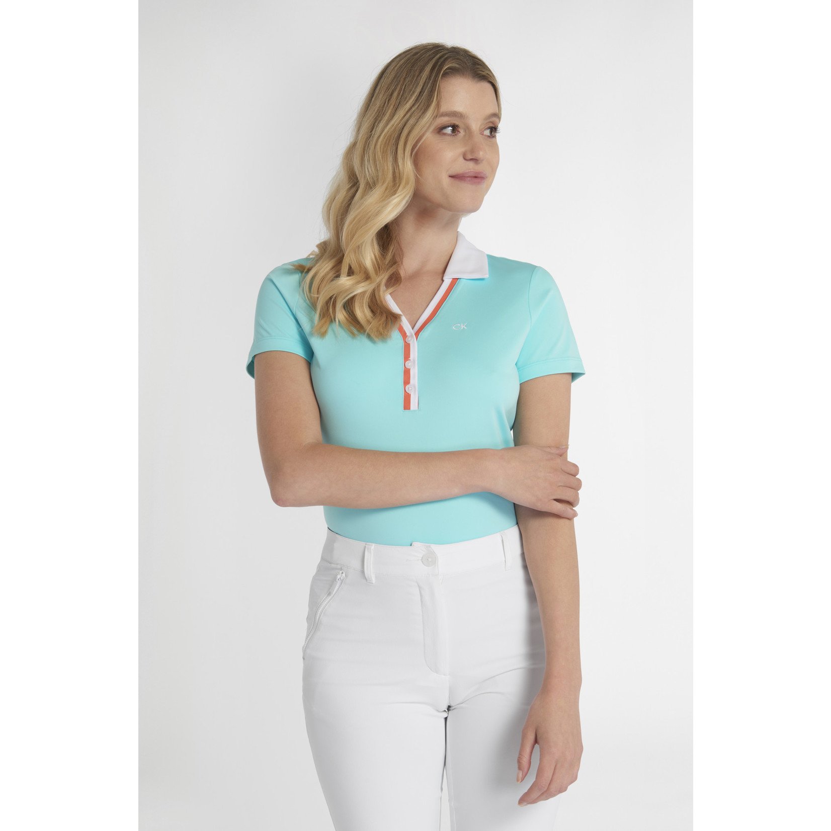 Calvin Klein Calvin Klein Charlevoix Polo - Light Opal