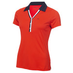 Calvin Klein Calvin Klein Charlevoix Polo - Brilliant Red