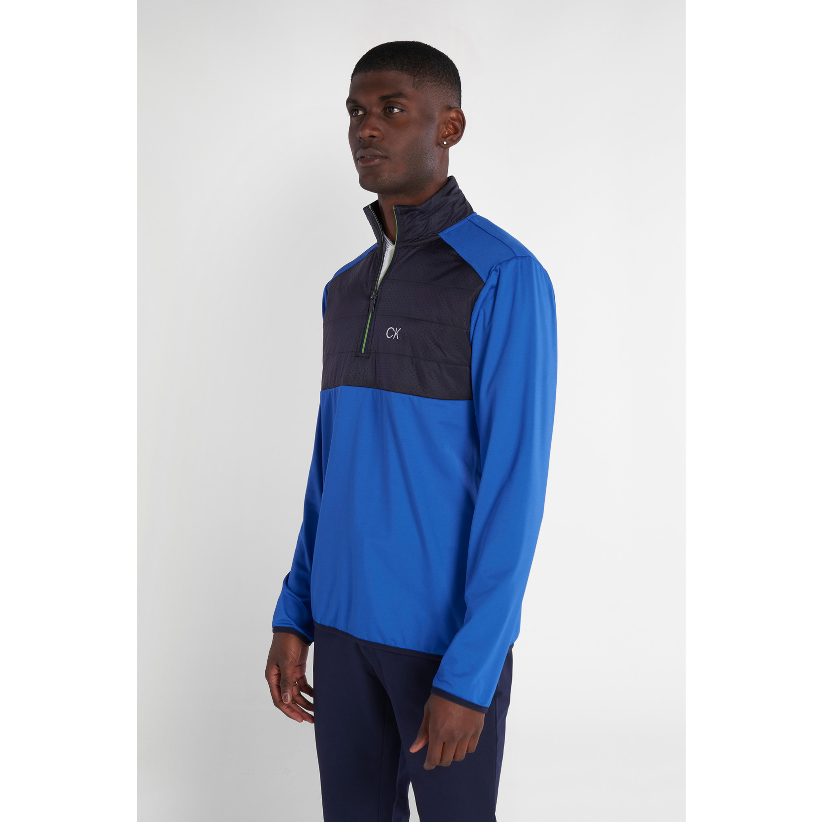 Calvin Klein Calvin Klein Forest Lake Half Zip - Ocean Blue