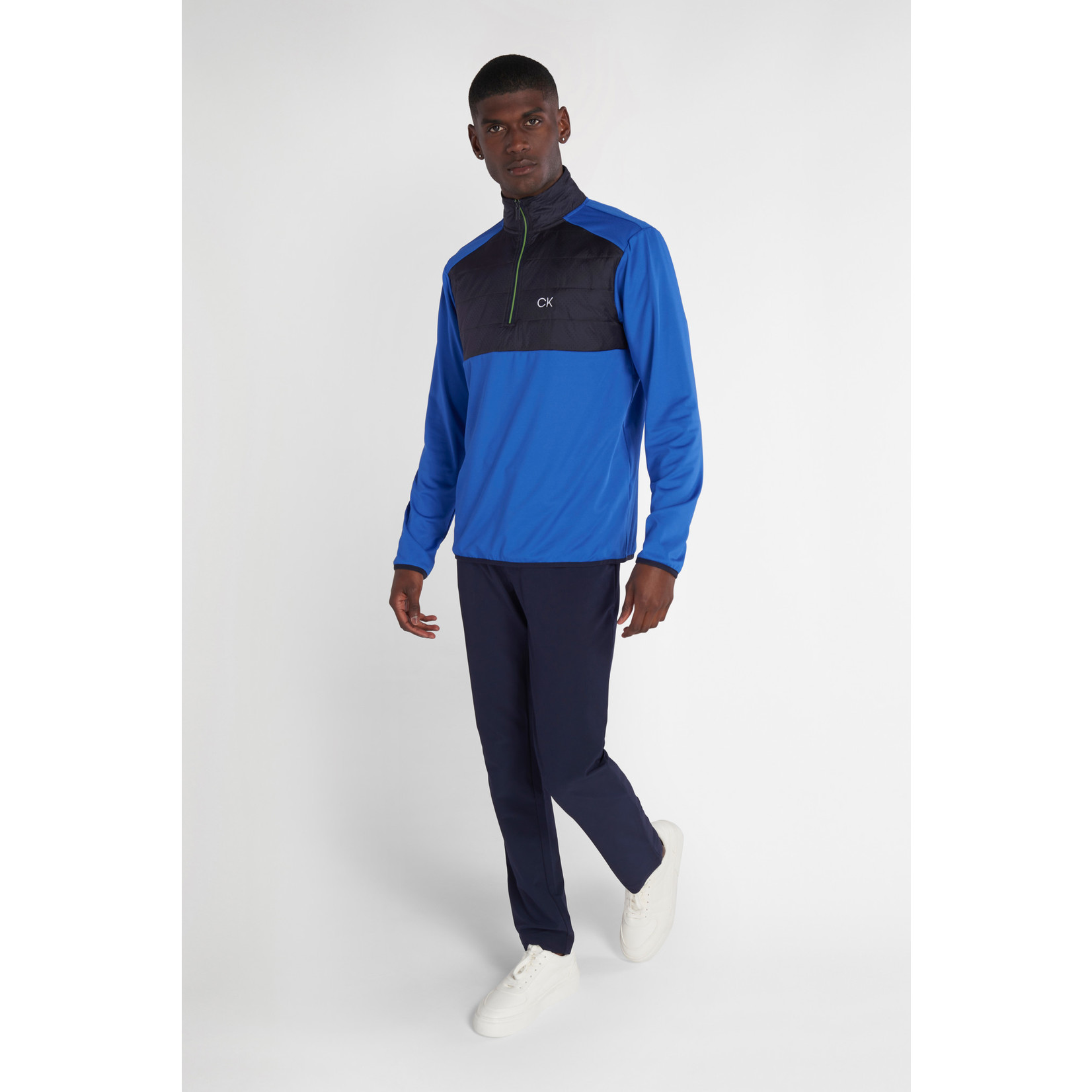 Calvin Klein Calvin Klein Forest Lake Half Zip - Ocean Blue