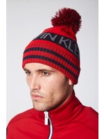 Calvin Klein Calvin Klein Quadrant Bobble Hat Red ONESIZE