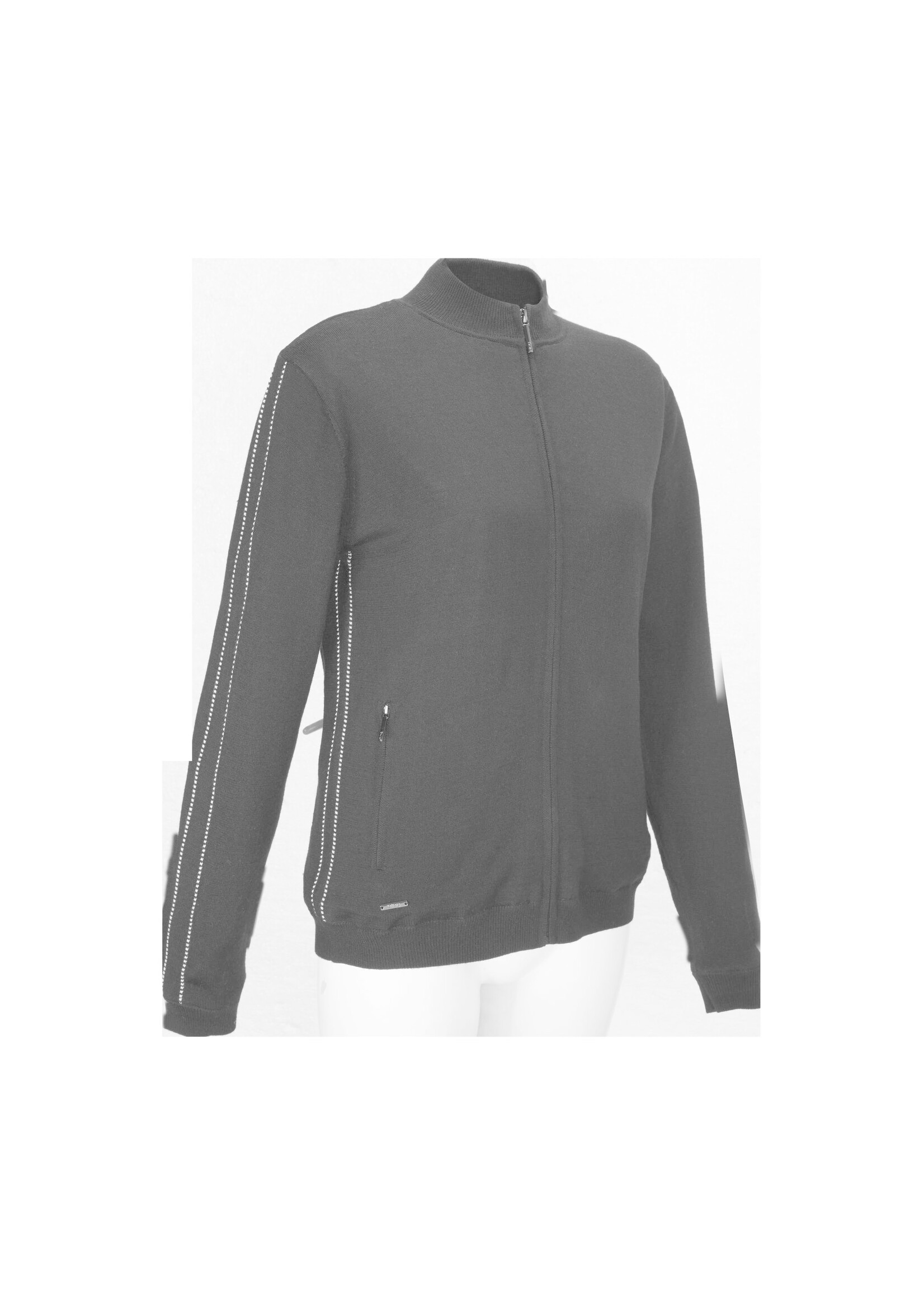 Ping Ping Gladys Windbreaker Vest - Black