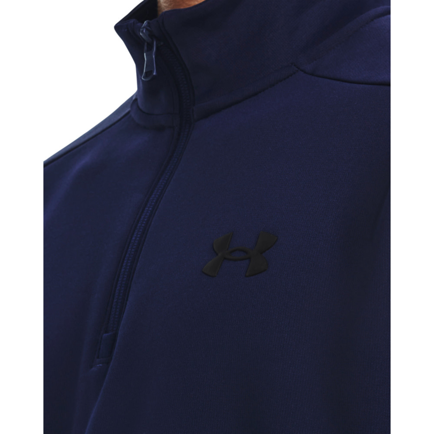 Under Armour Under Armour Fleece 1/4 Zip - Midnight Navy/Black