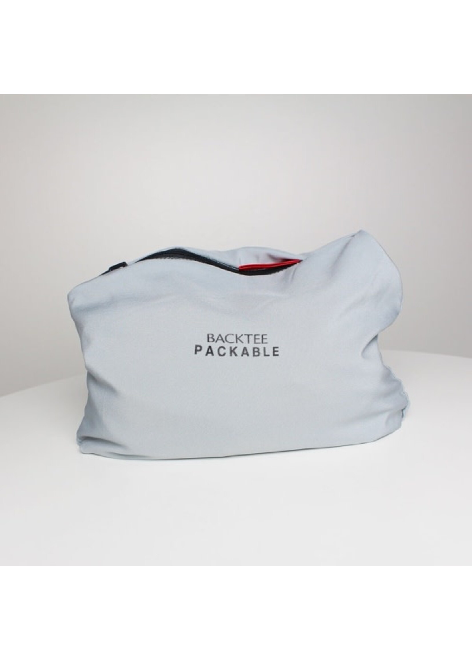 Backtee Backtee Mens 80G Short Sleeve Packable Shield - SLATE