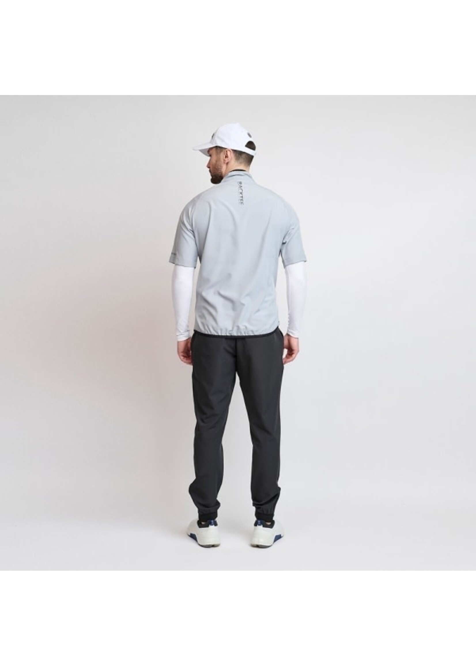 Backtee Backtee Mens 80G Short Sleeve Packable Shield - SLATE