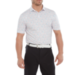 Footjoy Footjoy Glass Print Polo - White