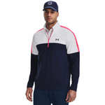 Under Armour Under Armour Storm Midlayer 1/2 Zip - Midnight Navy/White/Pink Shock