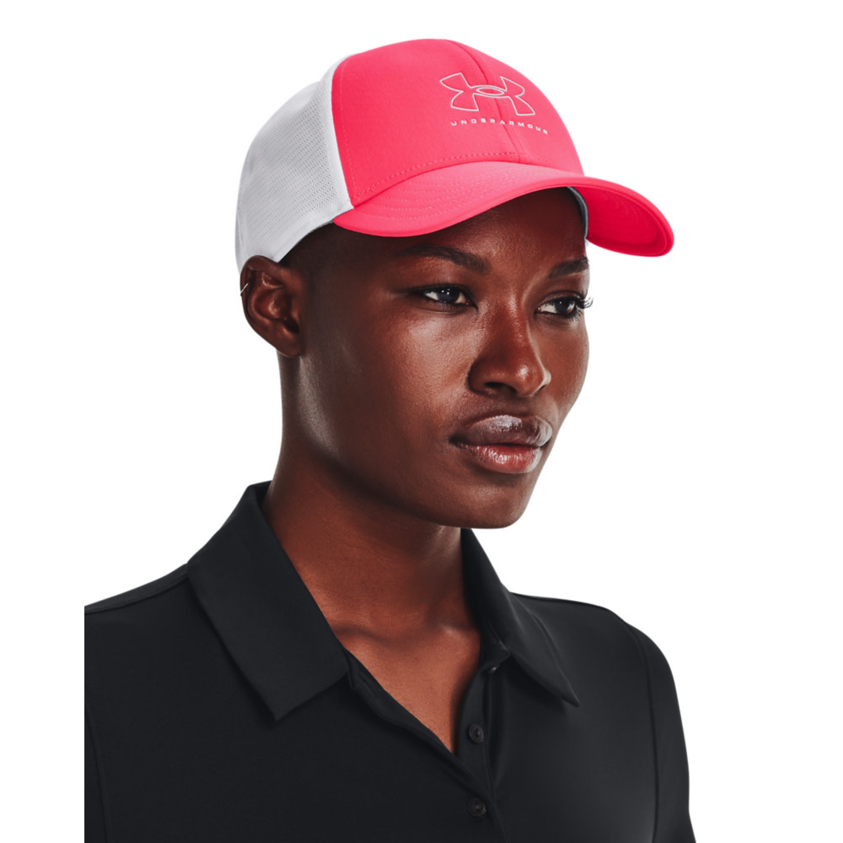 Under Armour Under Armour Iso-Chill Driver Mesh Cap Adjustable - Pink Shock/White