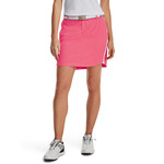 Under Armour Under Armour Womens LINKS  Woven Skort - Pink Shock/White/Metallic Silver