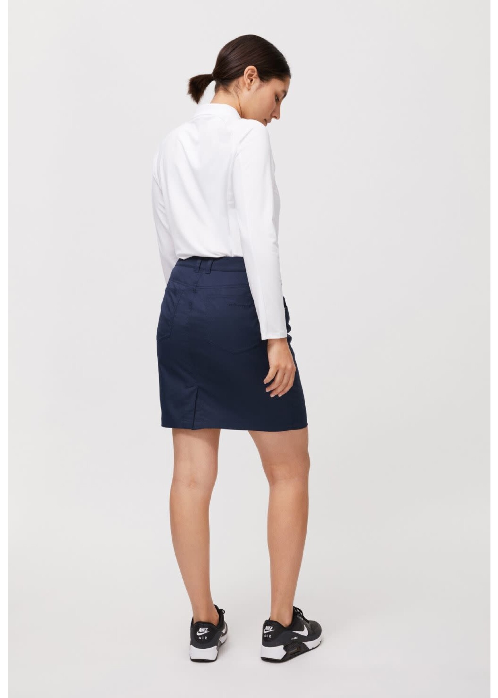 Rohnisch Rohnisch Rumie  Long Sleeve Polo - White