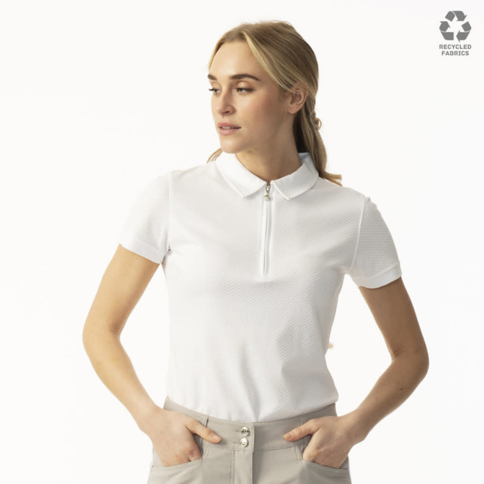 Daily Sports Daily Peoria Polo - 100 - White