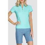 Tail Tail ISABEL Top Funnel Neck Polo - Merry Blue