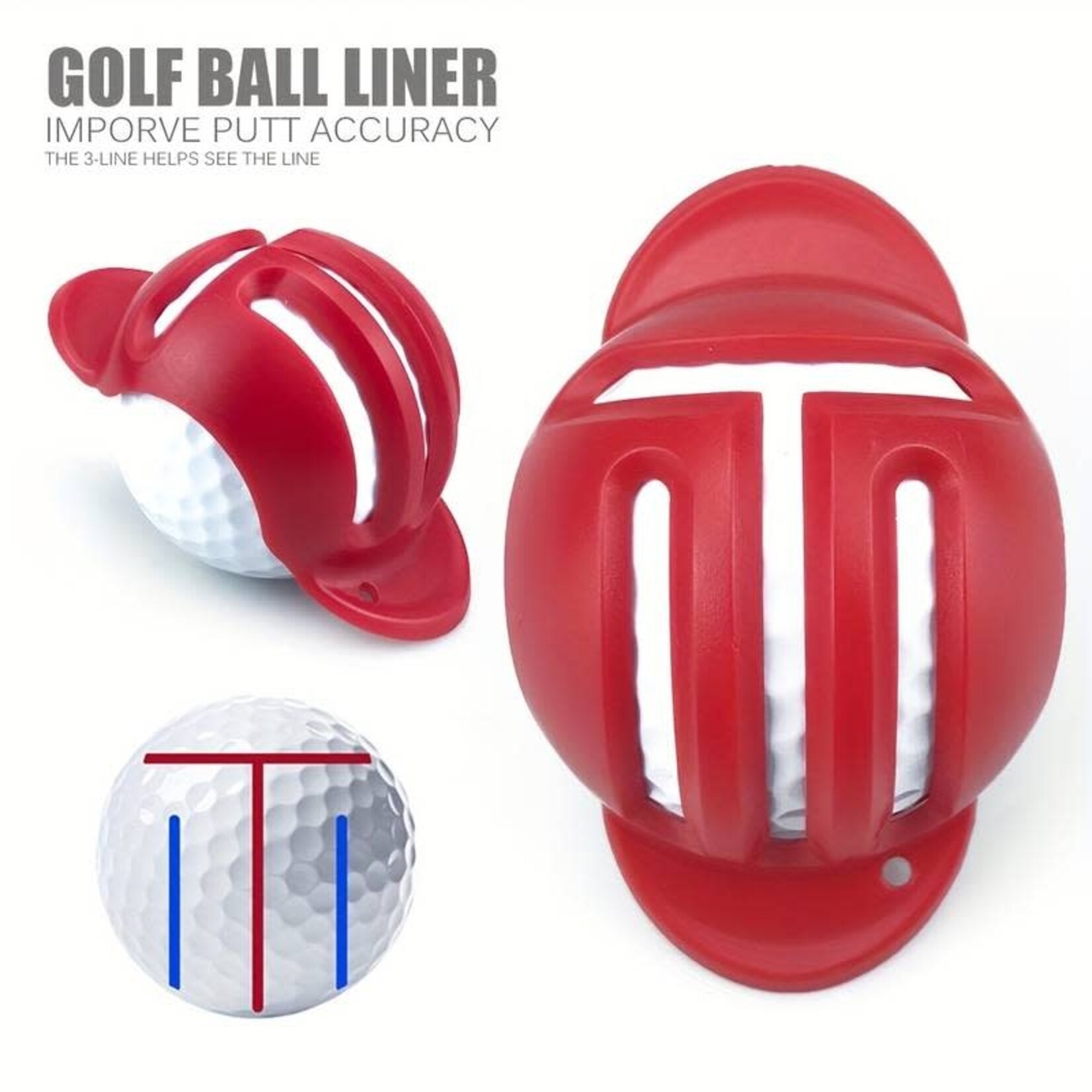 Ball Liner / Marker T-stripe - diverse kleuren