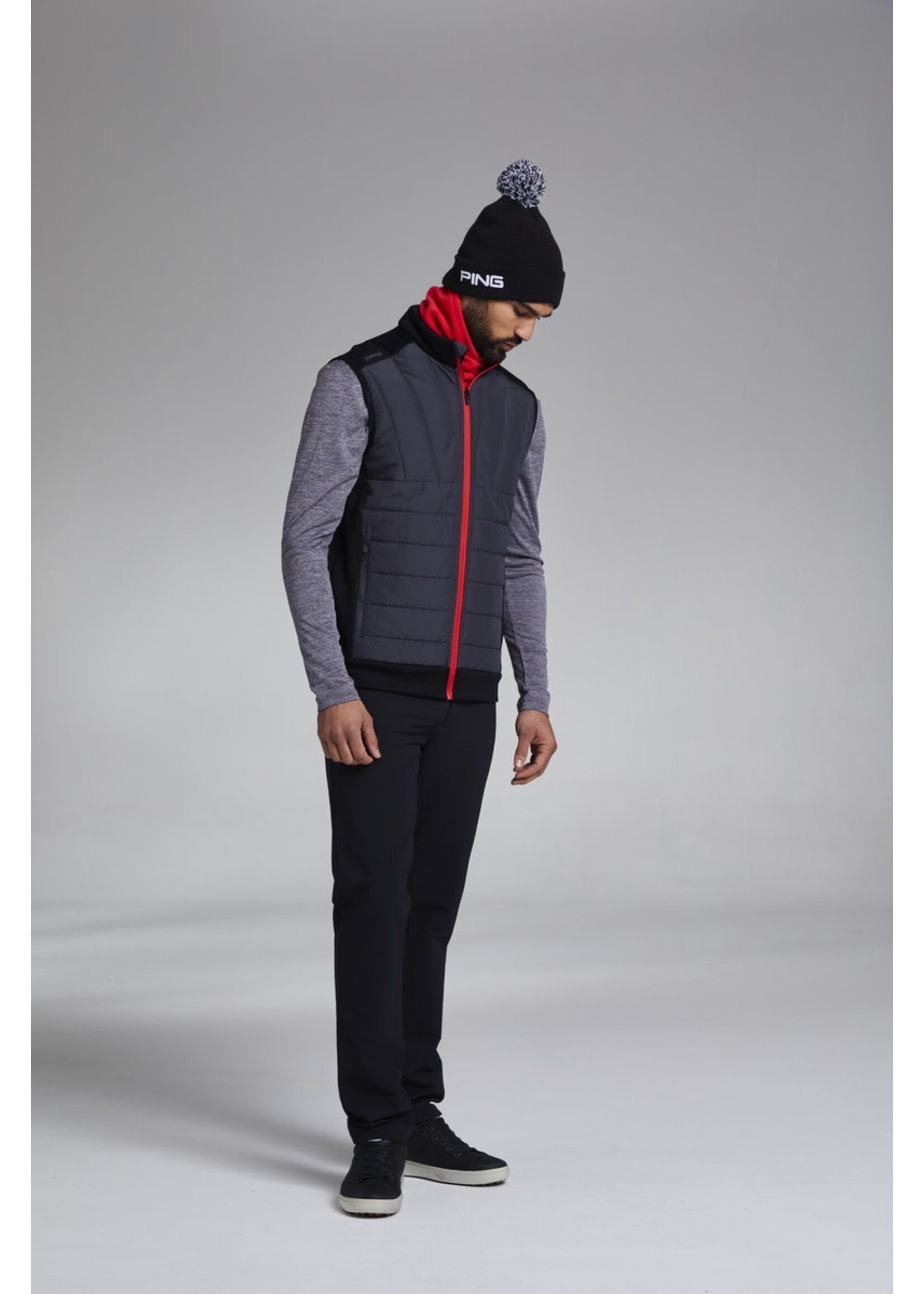 Ping PING Vernon Vest - Asphalt/Black