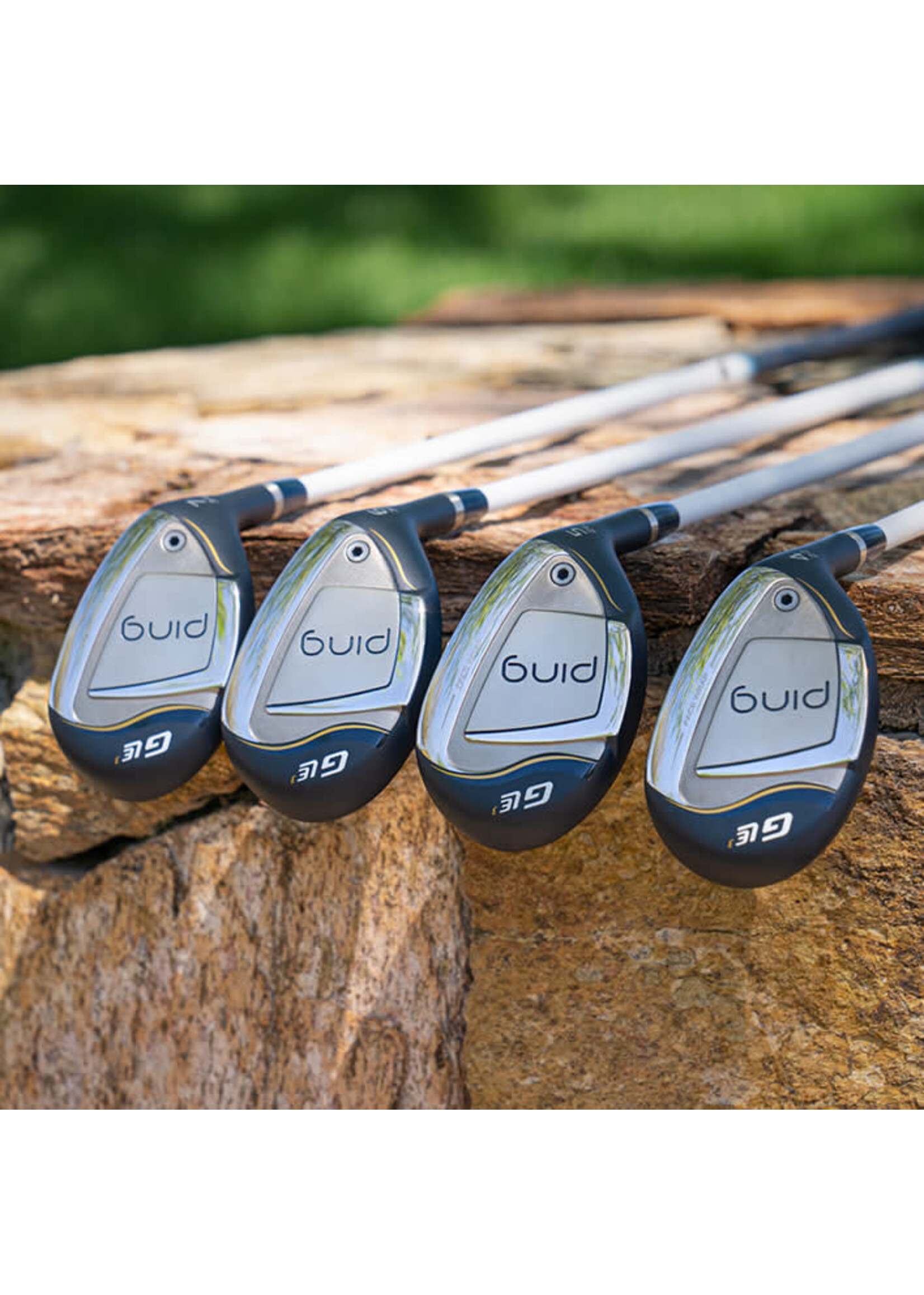 Ping PING G Le3 Irons & Hybrid set 6H & 7-P,S ULTRA LITE black dot