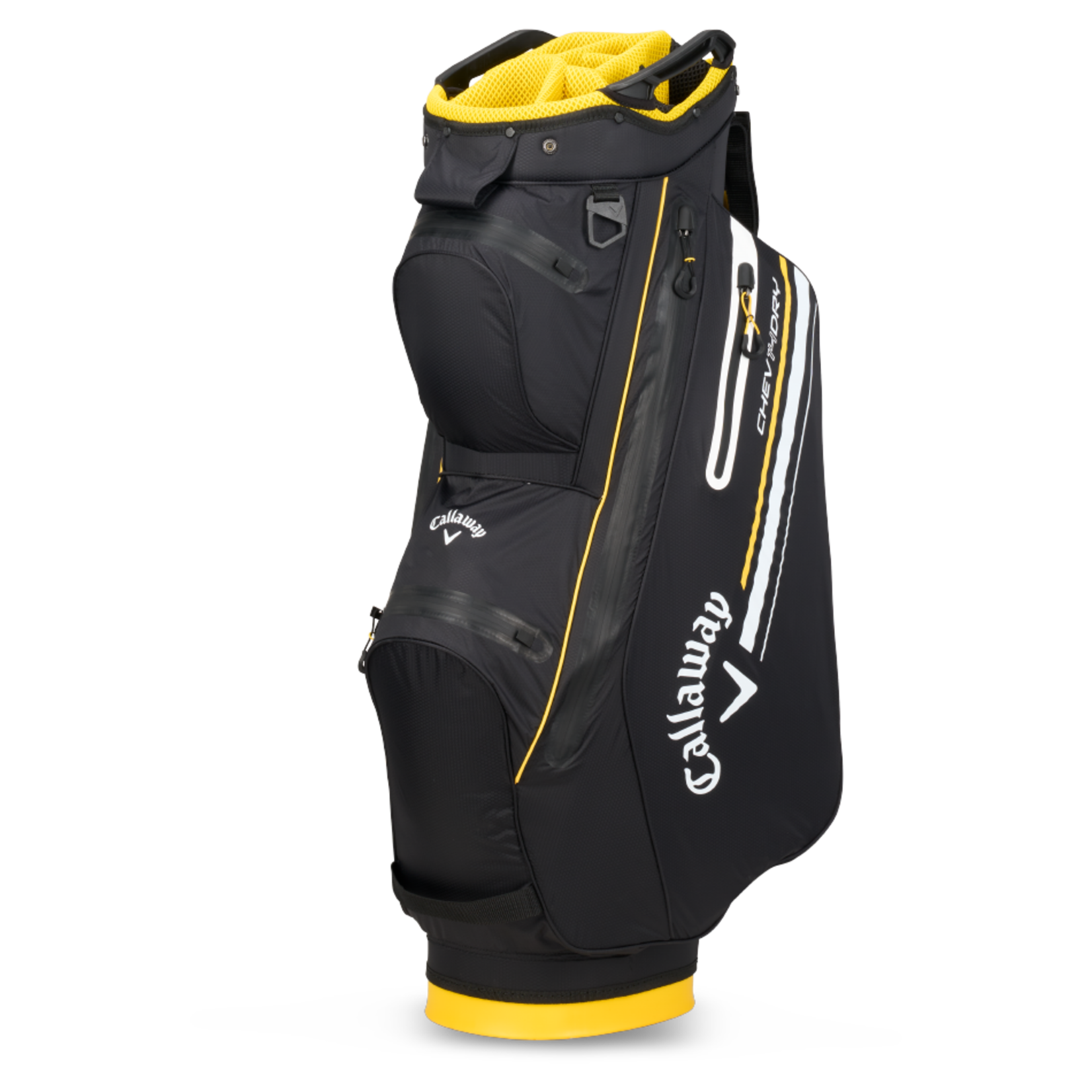 Callaway Callaway Cartbag Chev Dry 14 - Black/Golden Rod