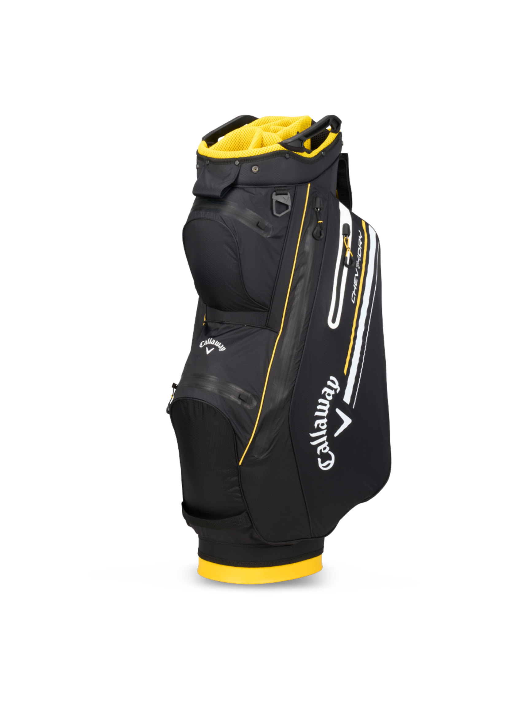 Callaway Callaway Cartbag Chev Dry 14 - Black/Golden Rod