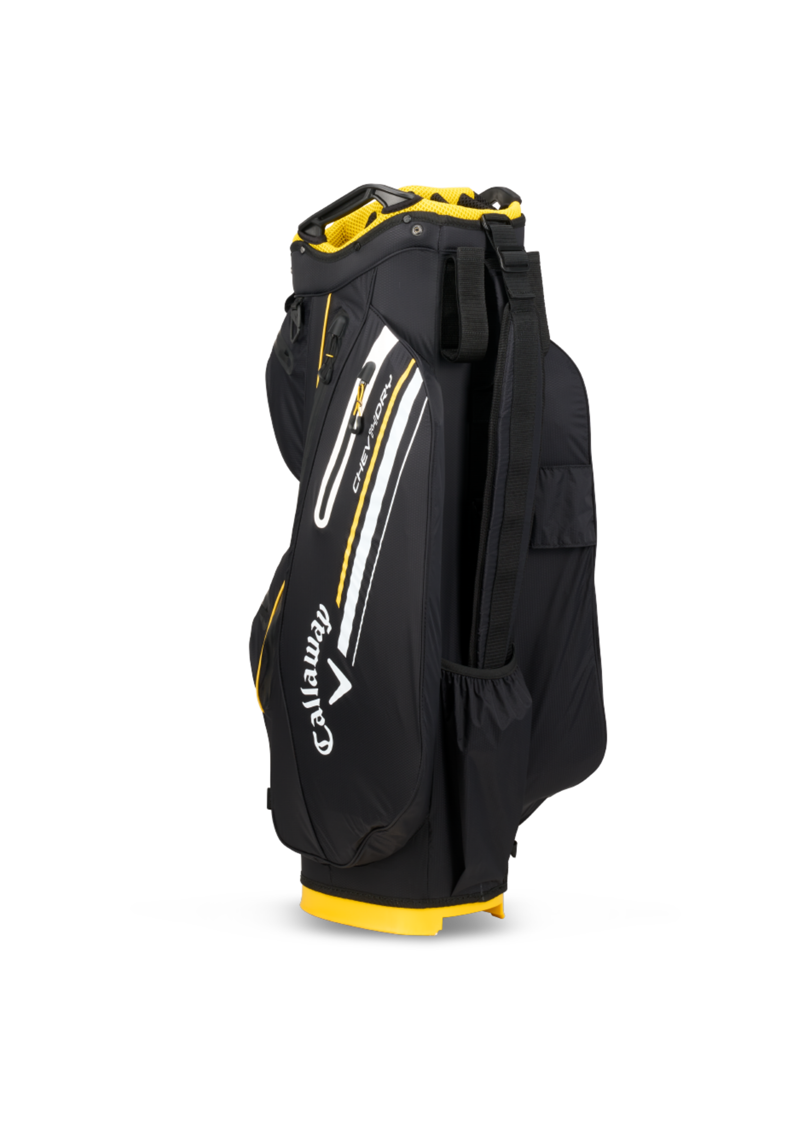 Callaway Callaway Cartbag Chev Dry 14 - Black/Golden Rod