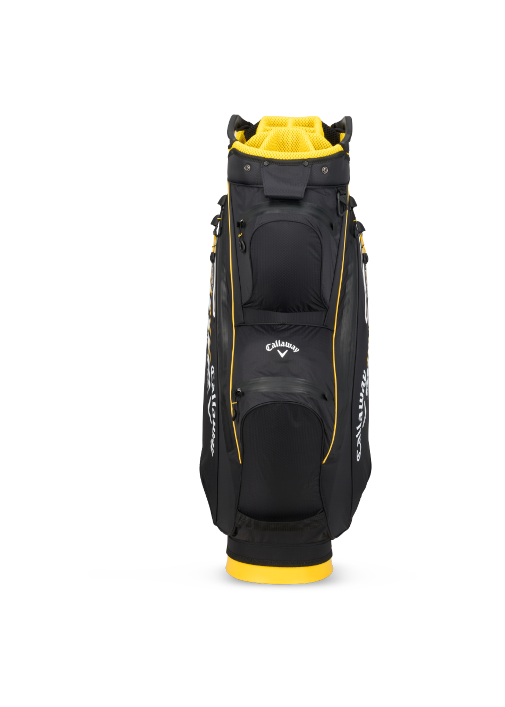 Callaway Callaway Cartbag Chev Dry 14 - Black/Golden Rod