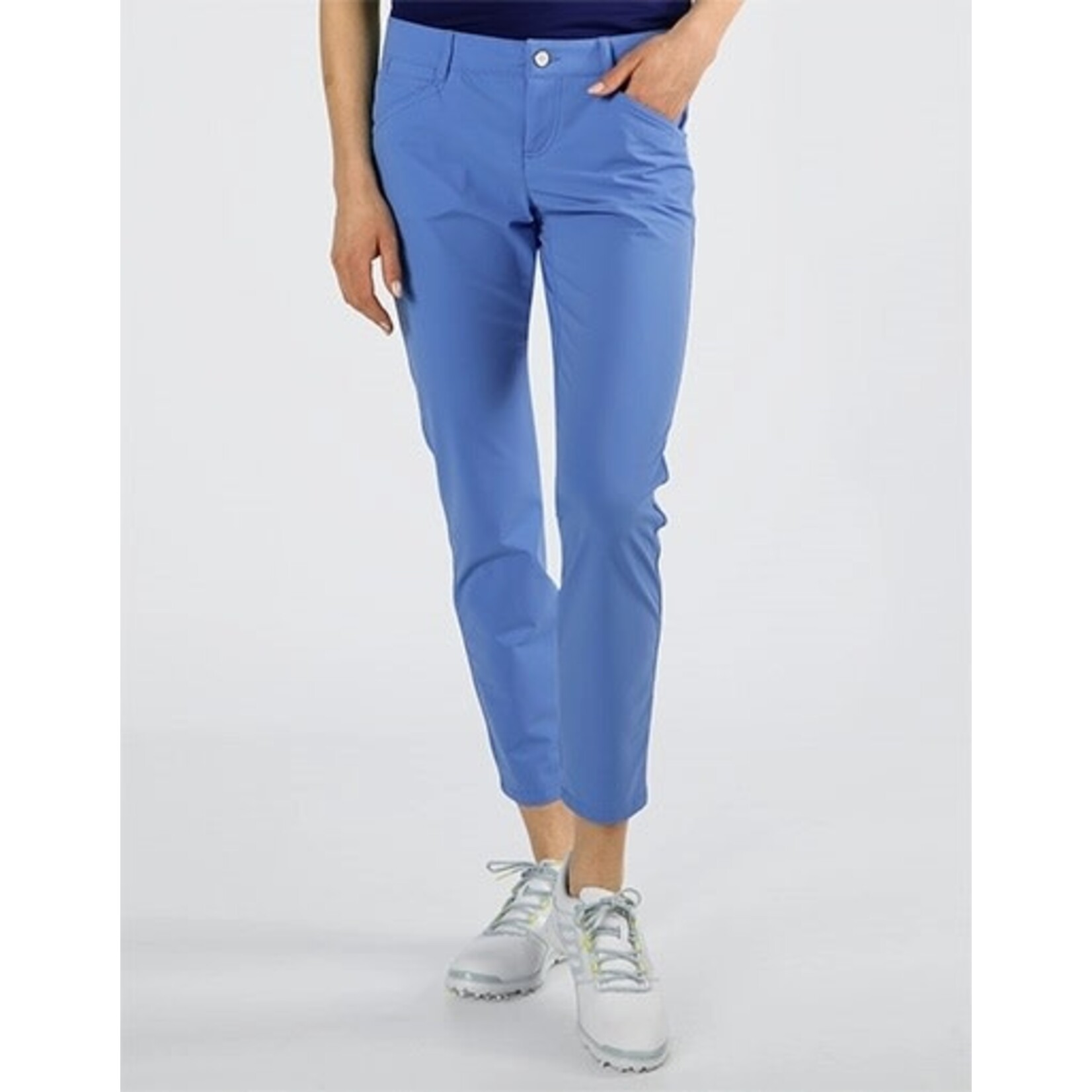 Alberto Alberto Womens MONA Summer Jersey Pant - Blue 44