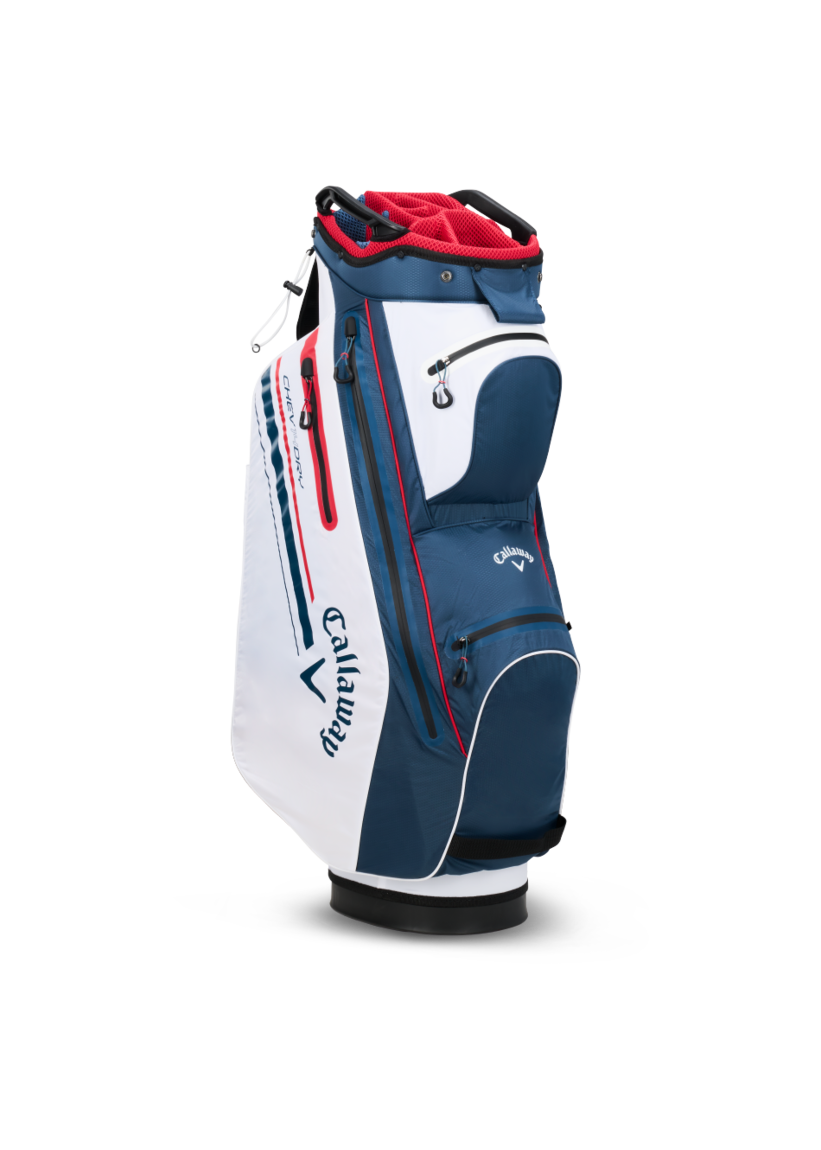Callaway Callaway Cartbag Chev Dry 14 - Navy/White/Red