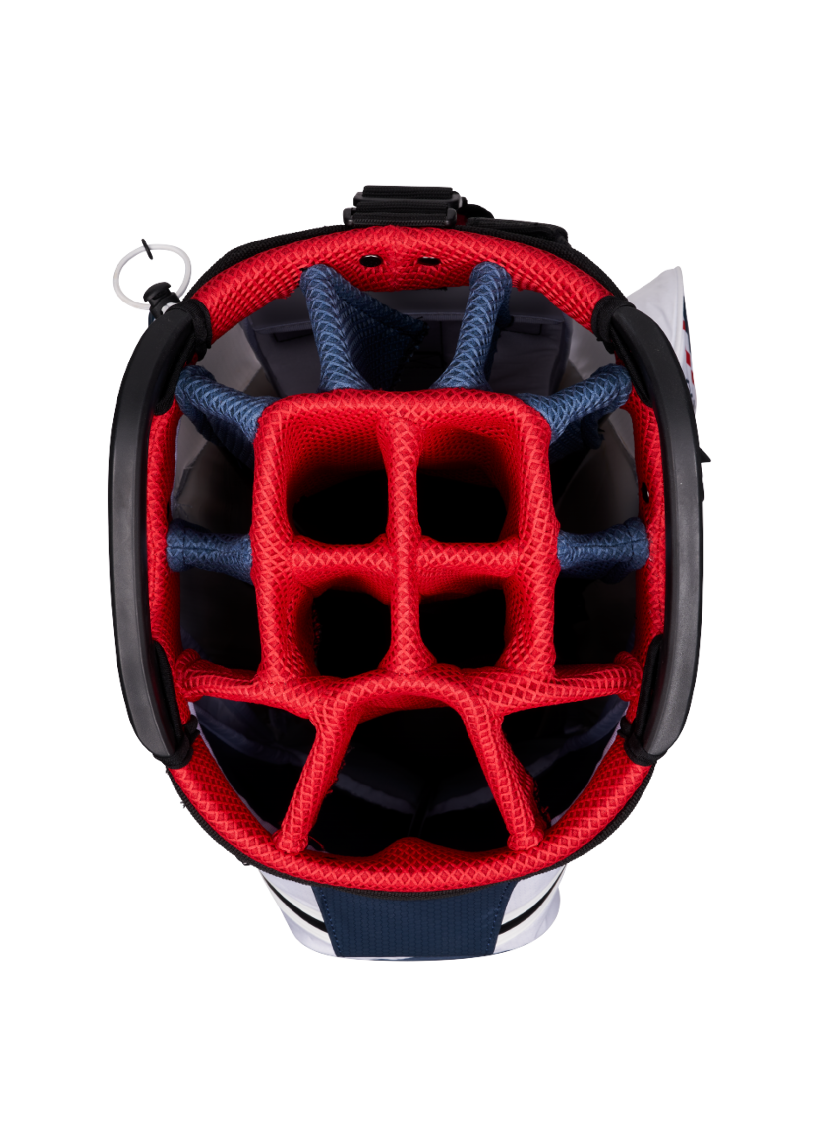 Callaway Callaway Cartbag Chev Dry 14 - Navy/White/Red