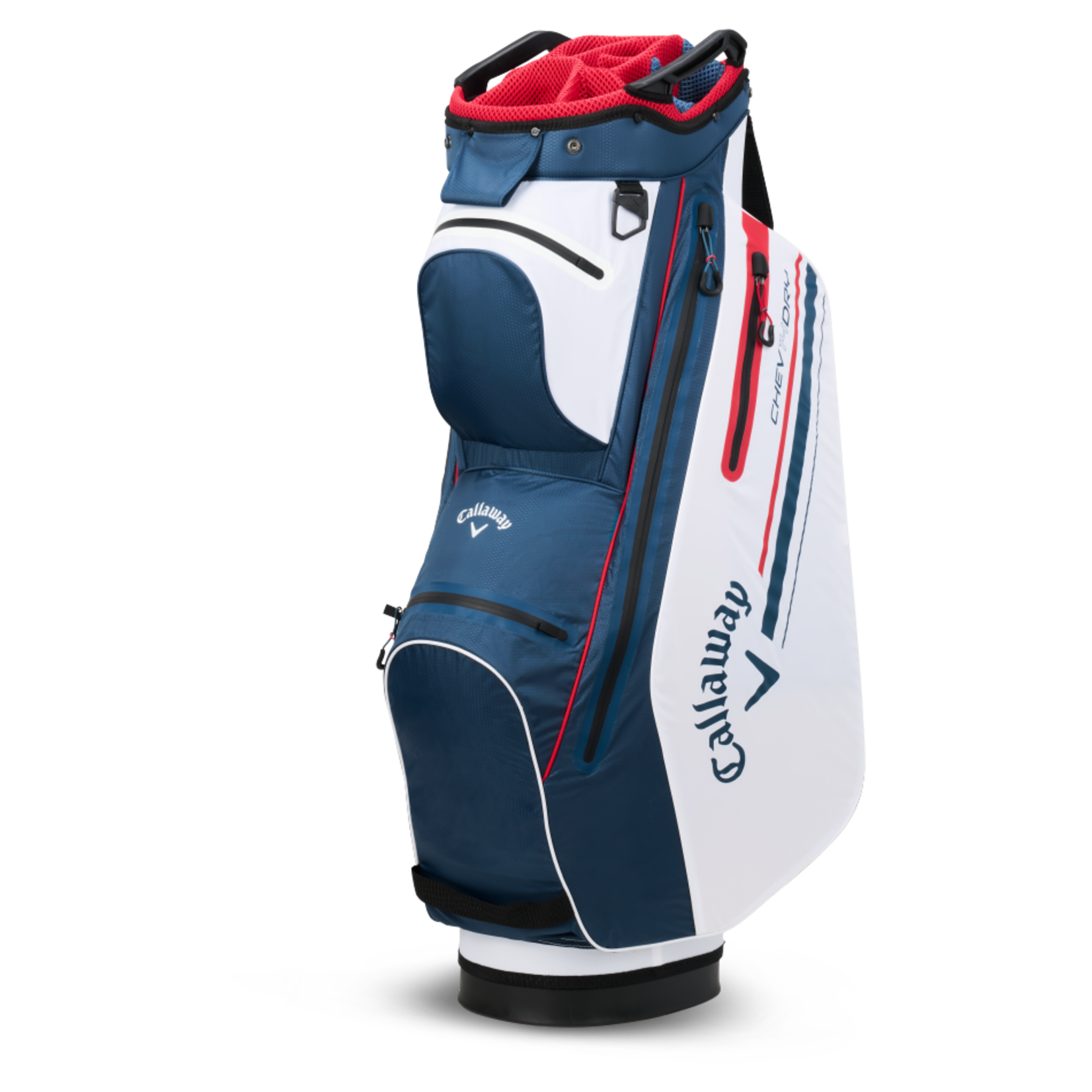 Callaway Callaway Cartbag Chev Dry 14 - Navy/White/Red