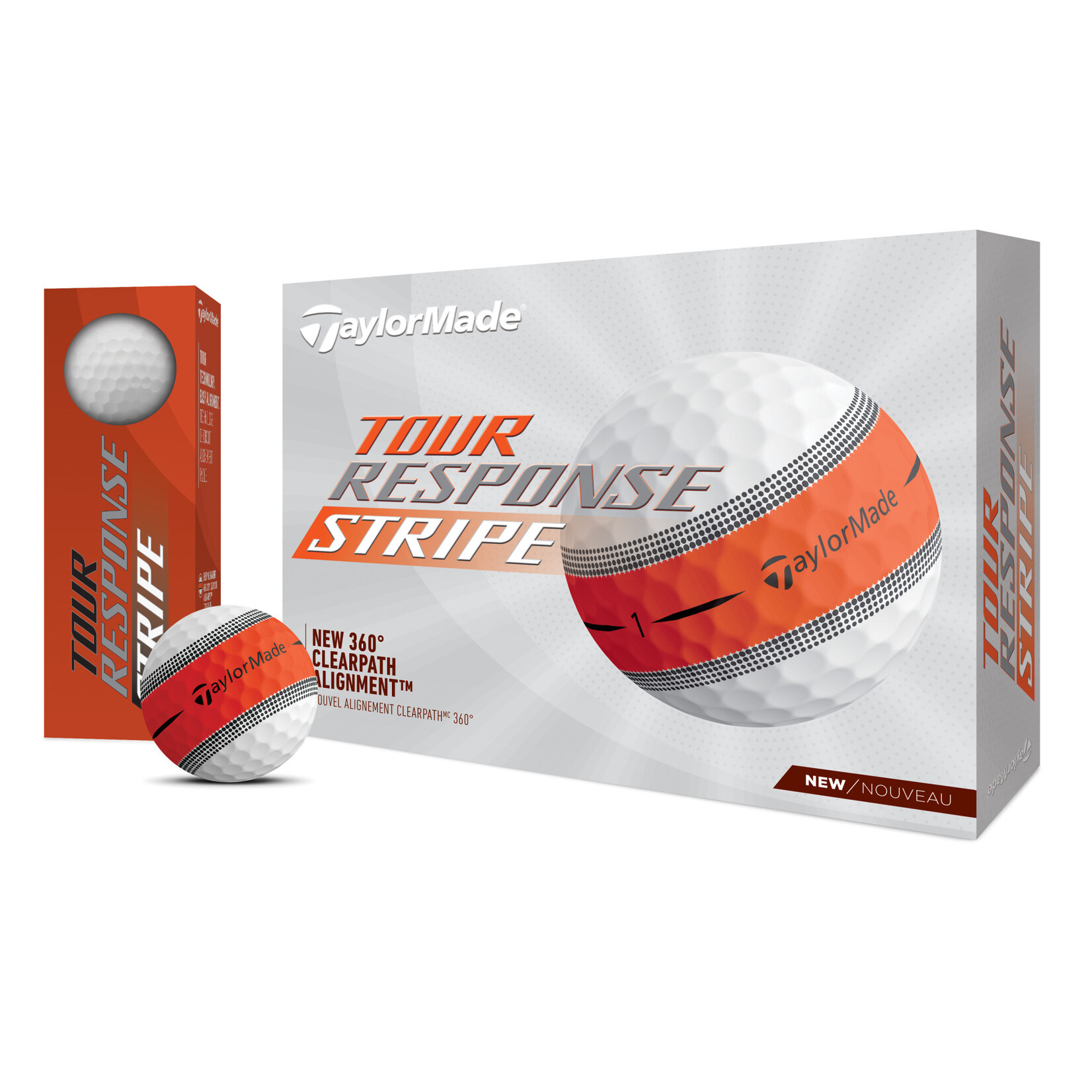 Taylor Made TaylorMade Tour Response - Stripe Orange