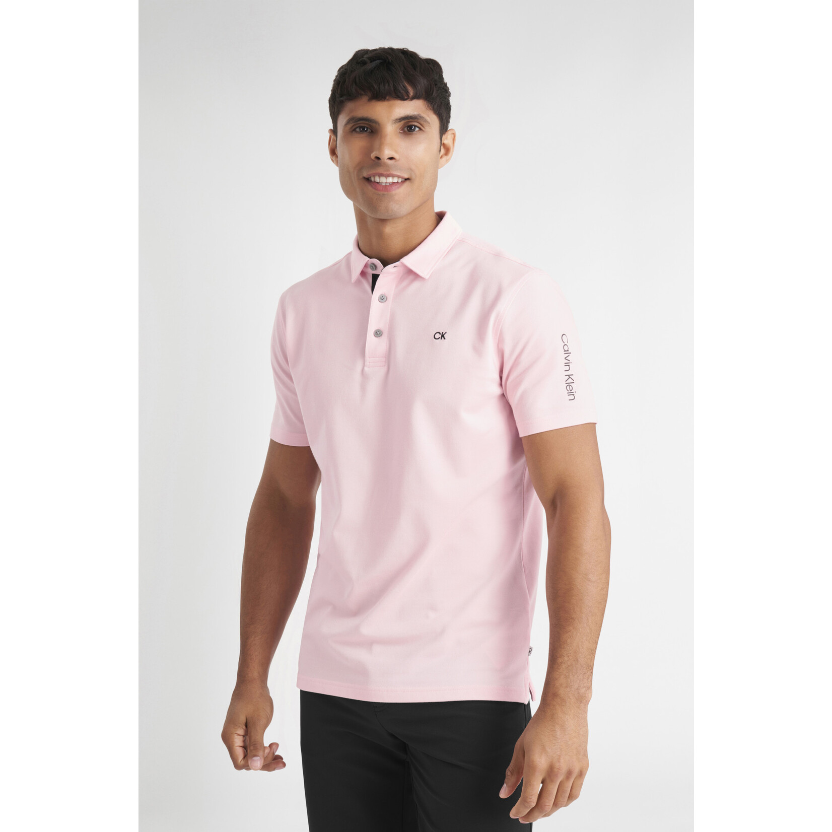 Calvin Klein Calvin Klein Uni Polo - Baby Pink