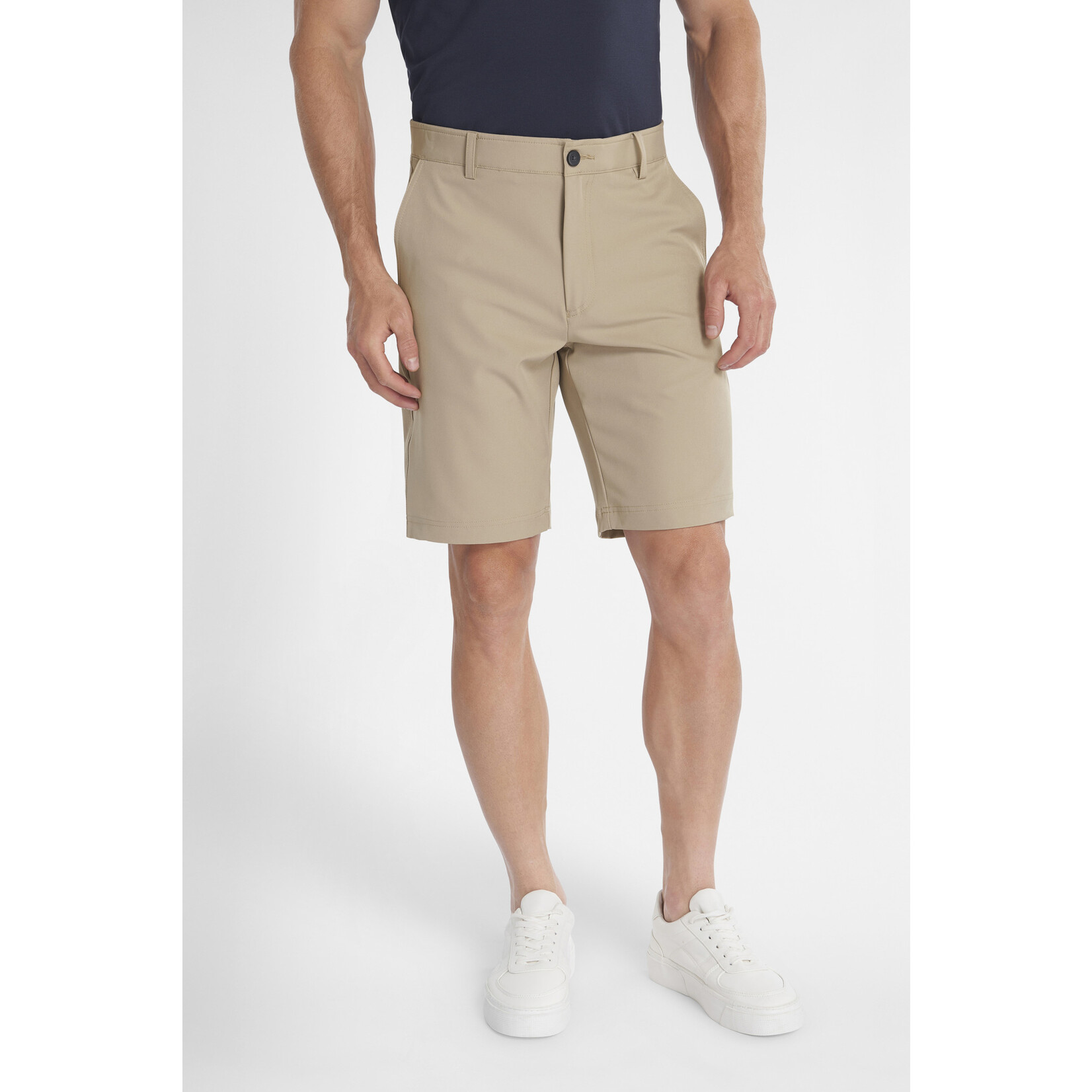 Calvin Klein Calvin Klein Bullet Regular Fit Stretch Short - Stone