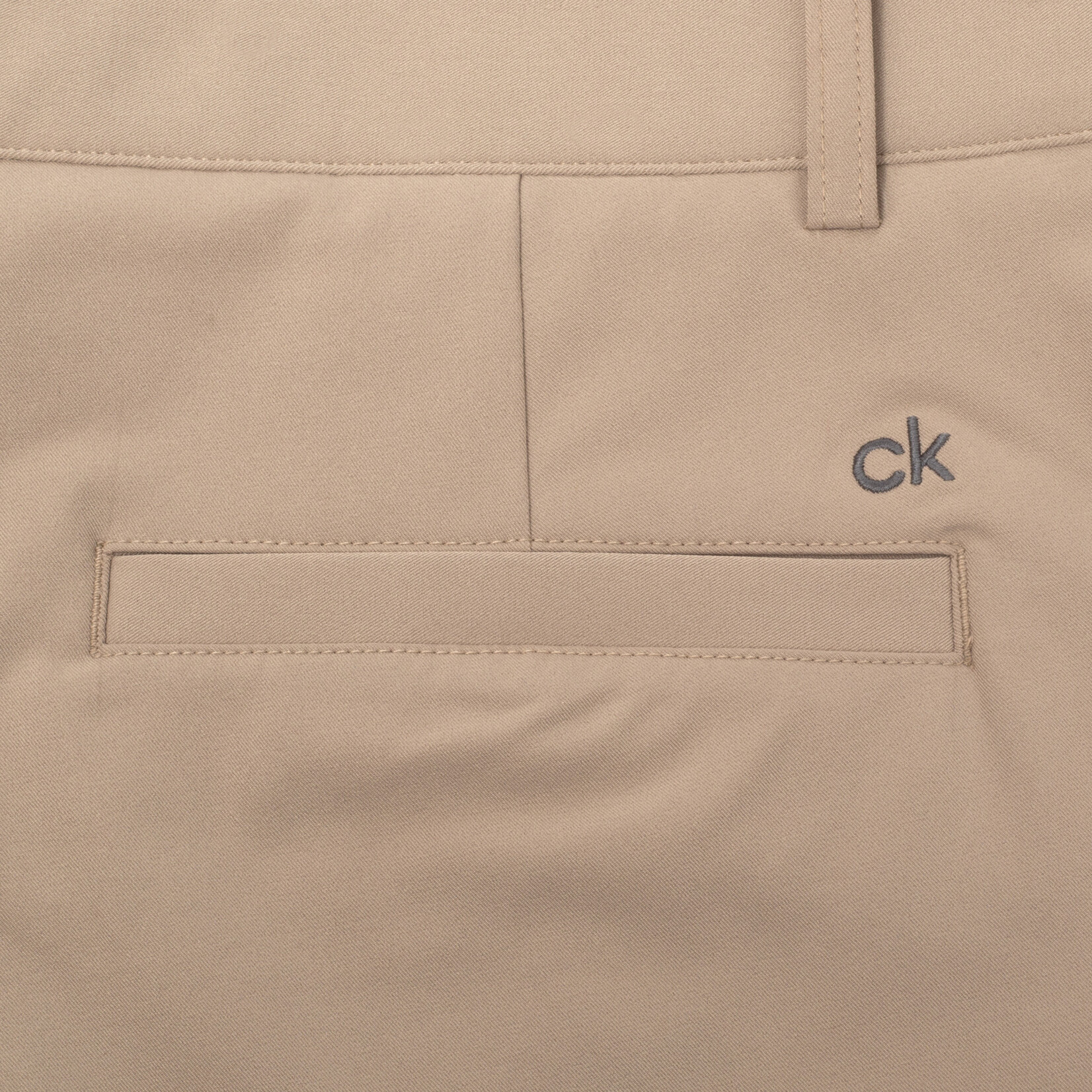 Calvin Klein Calvin Klein Bullet Regular Fit Stretch Short - Stone