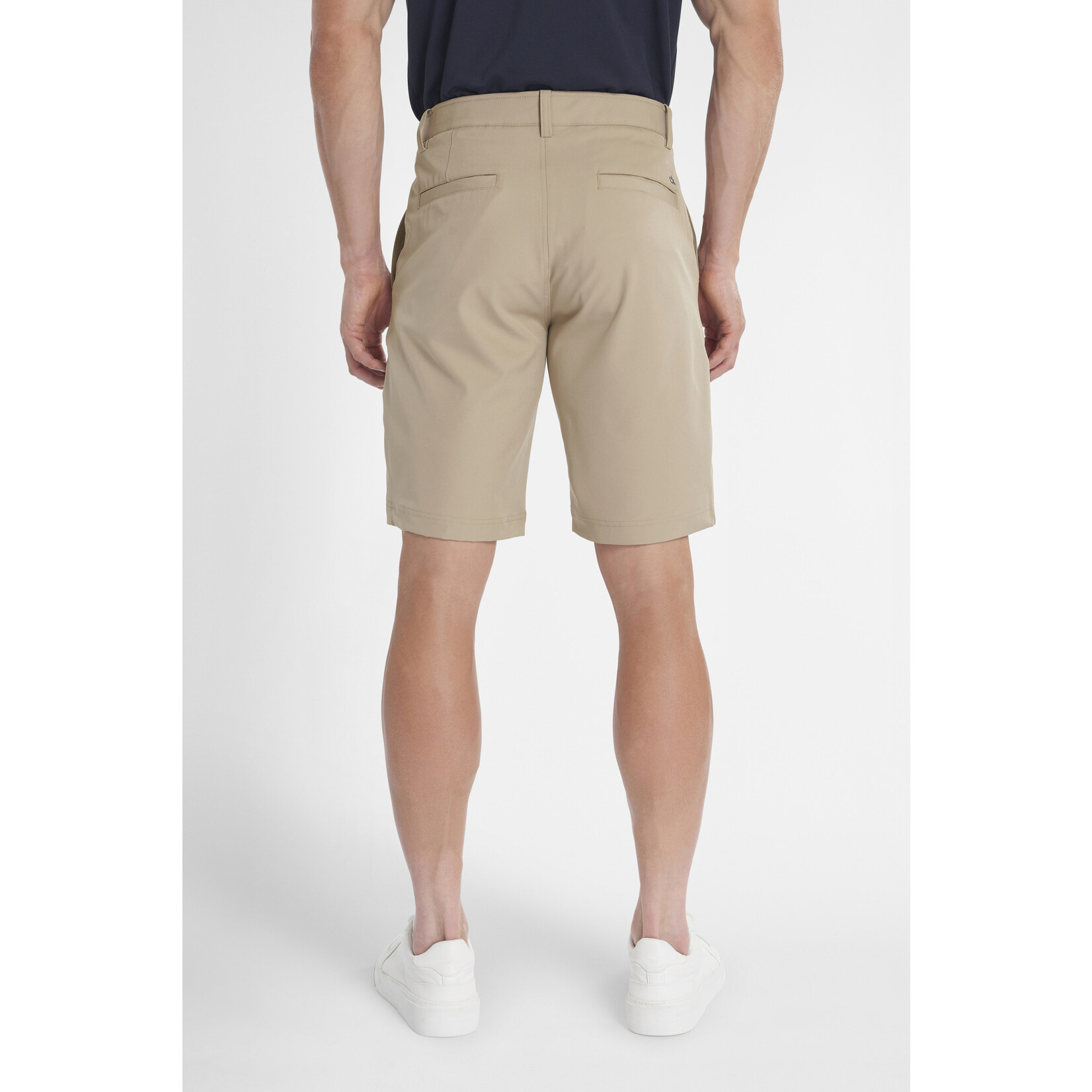 Calvin Klein Calvin Klein Bullet Regular Fit Stretch Short - Stone