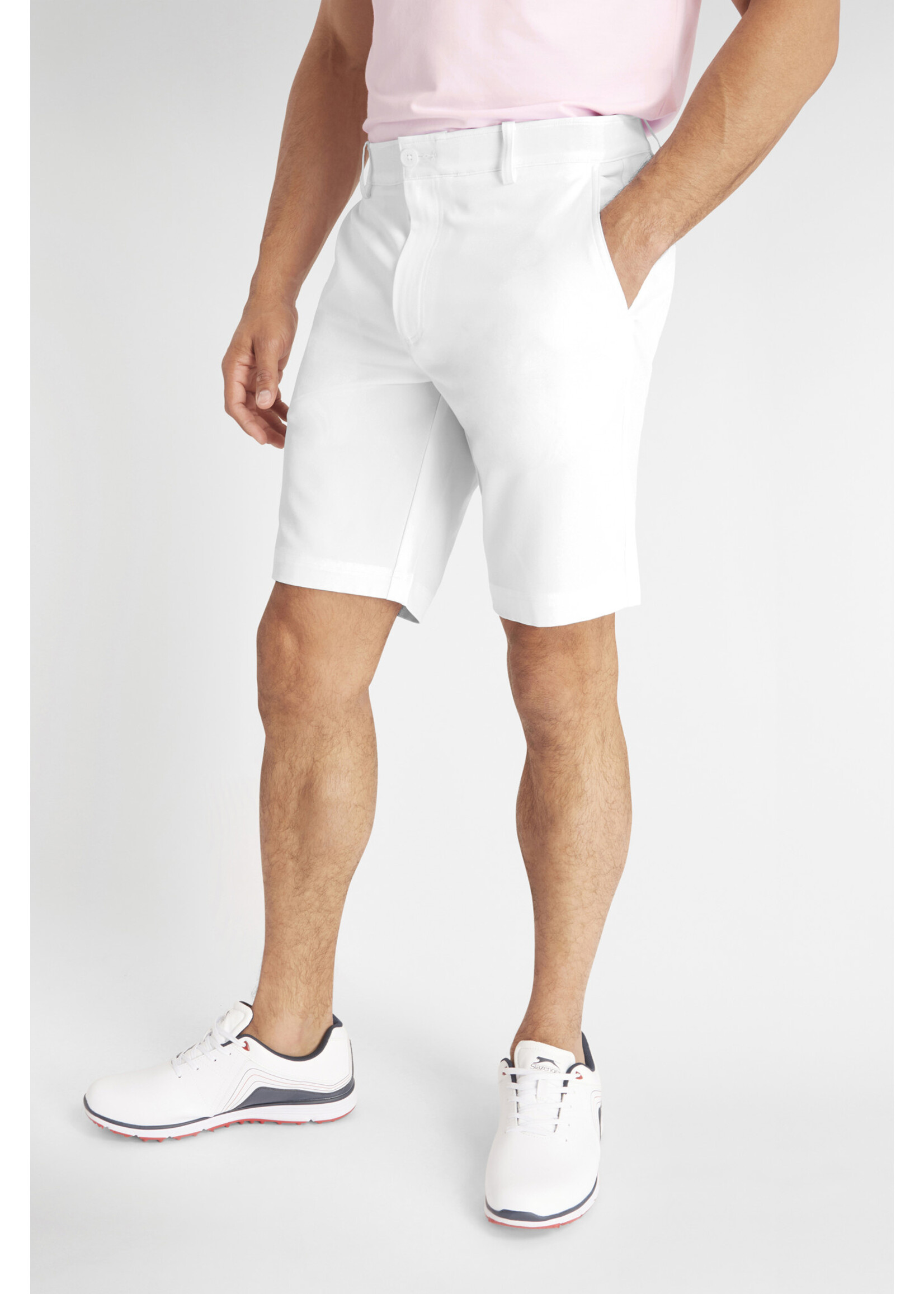 Calvin Klein Calvin Klein Bullet Regular Fit Stretch Short - White