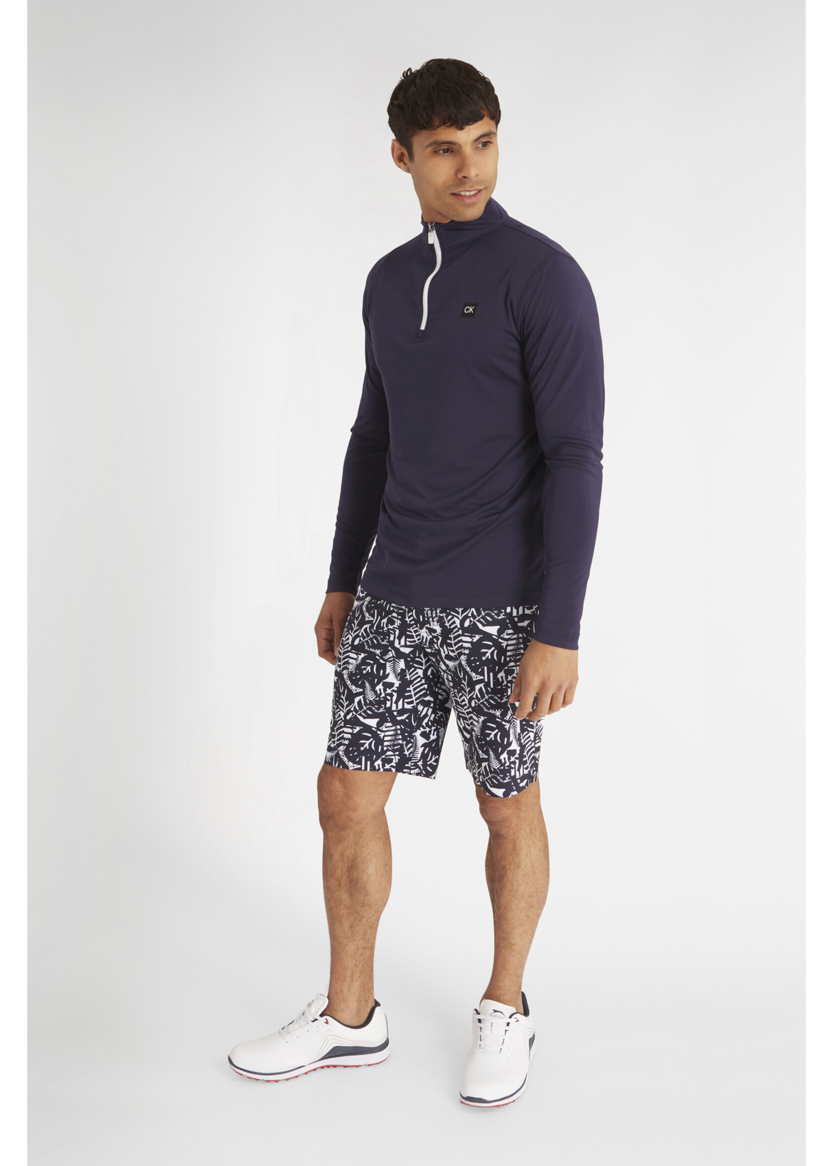 Calvin Klein Calvin Klein Westgate Half Zip - Evening Blue