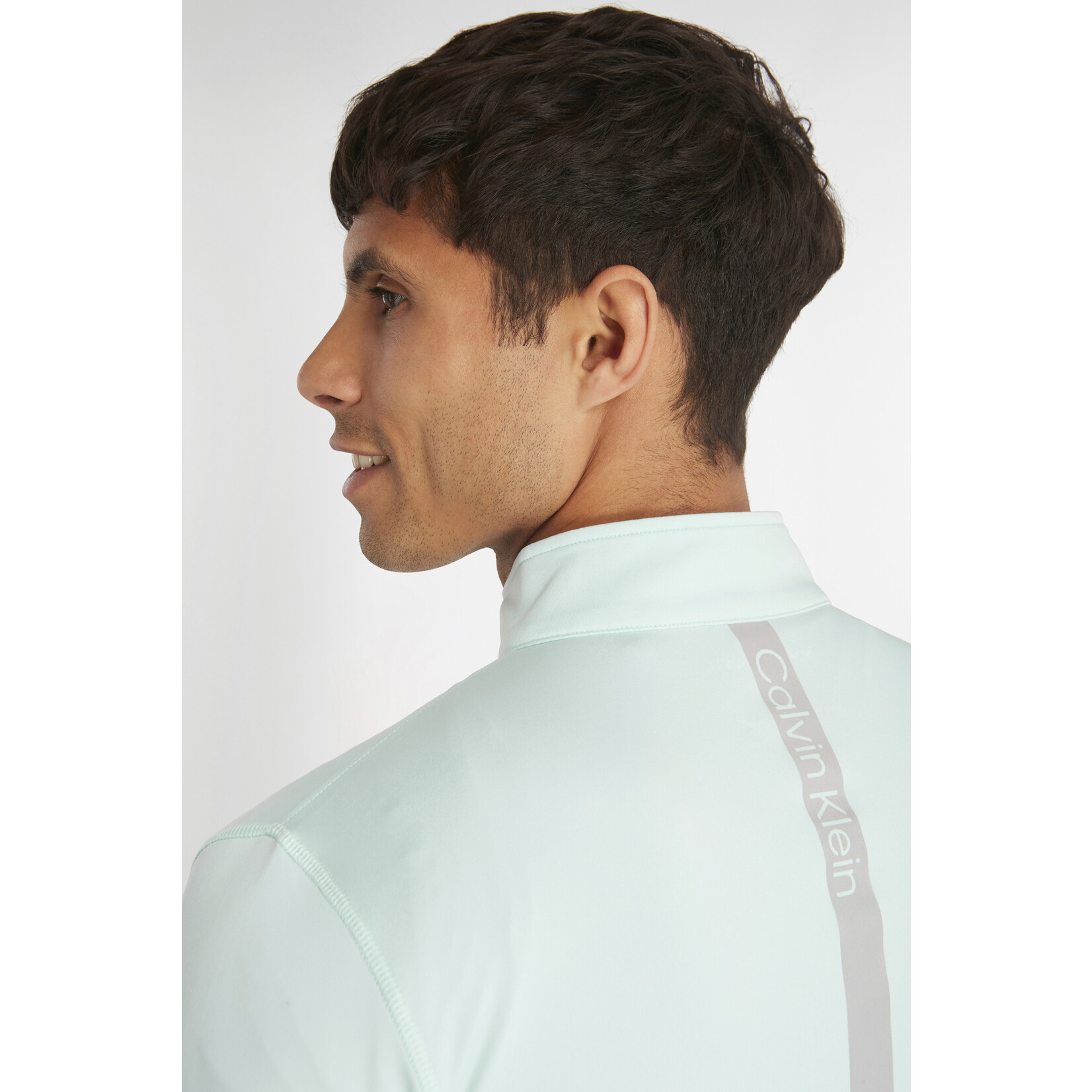 Calvin Klein Calvin Klein Westgate Half Zip - Aqua