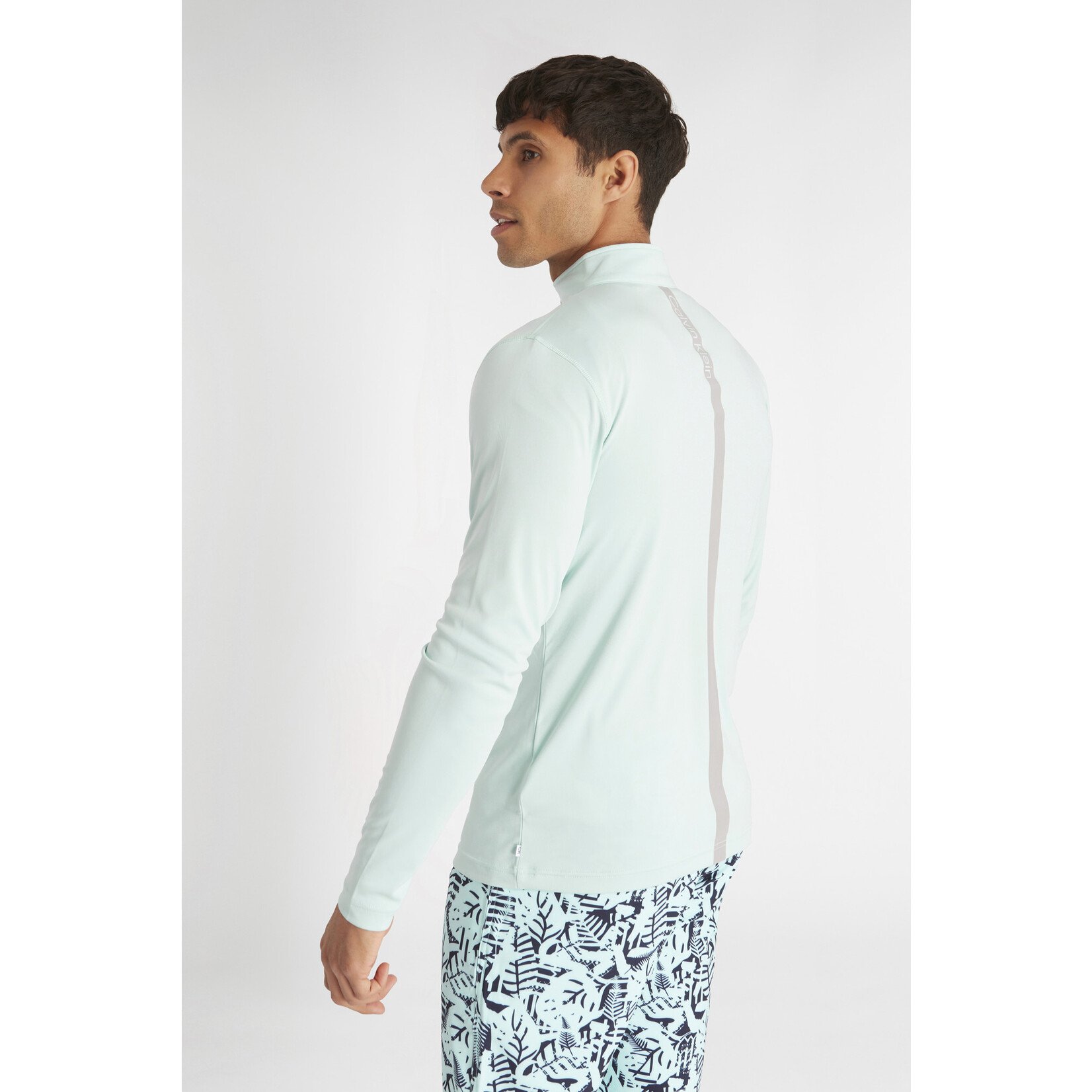 Calvin Klein Calvin Klein Westgate Half Zip - Aqua