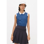 Rohnisch Rohnisch Deni Sleeveless Poloshirt - Hexagon Blue