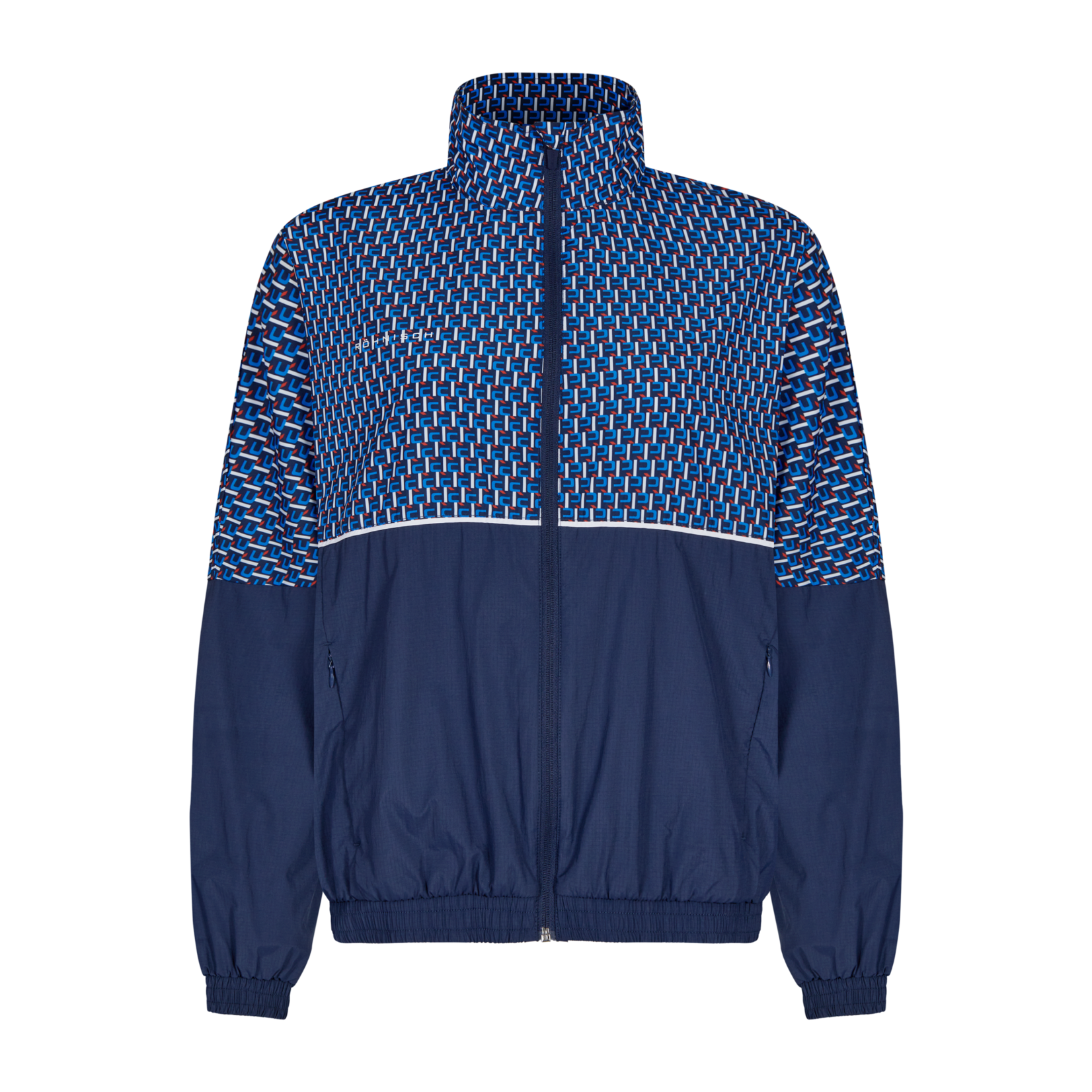 Rohnisch Rohnisch Imen Golf Wind Jacket - Logo Blue