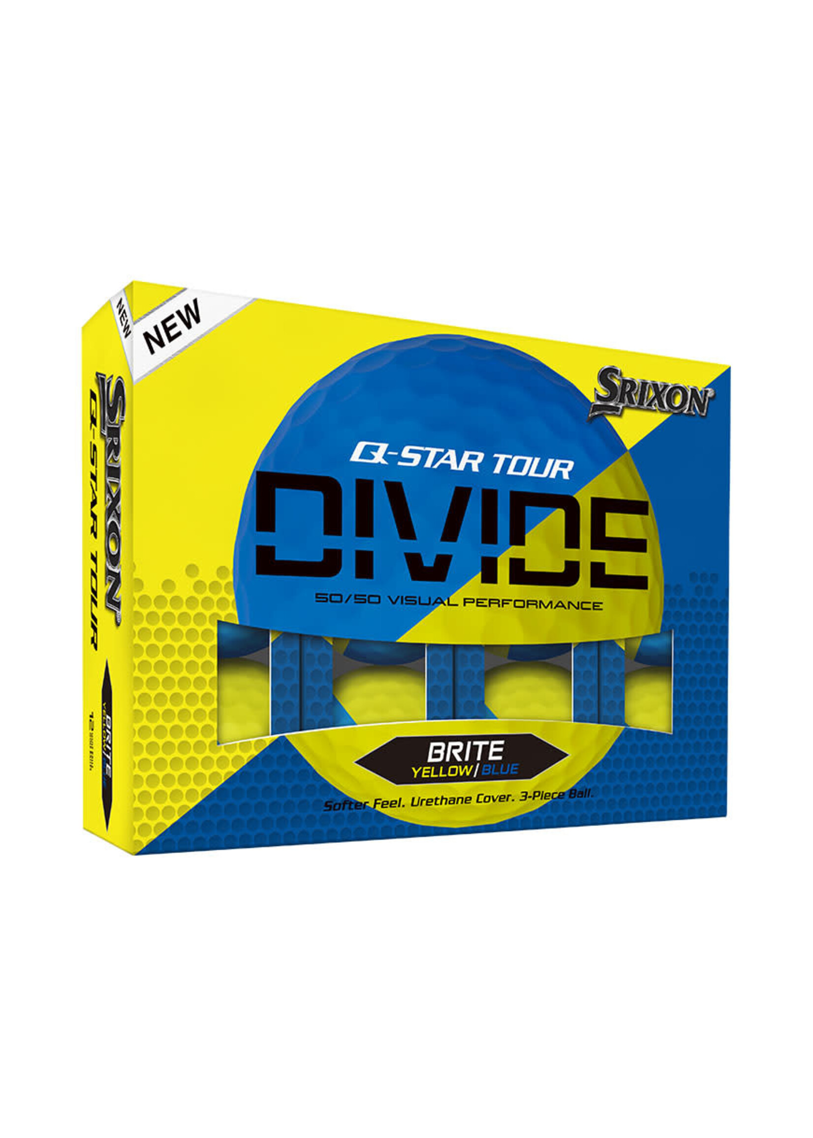 Srixon Srixon Q-star Tour Divide - Yellow/Blue