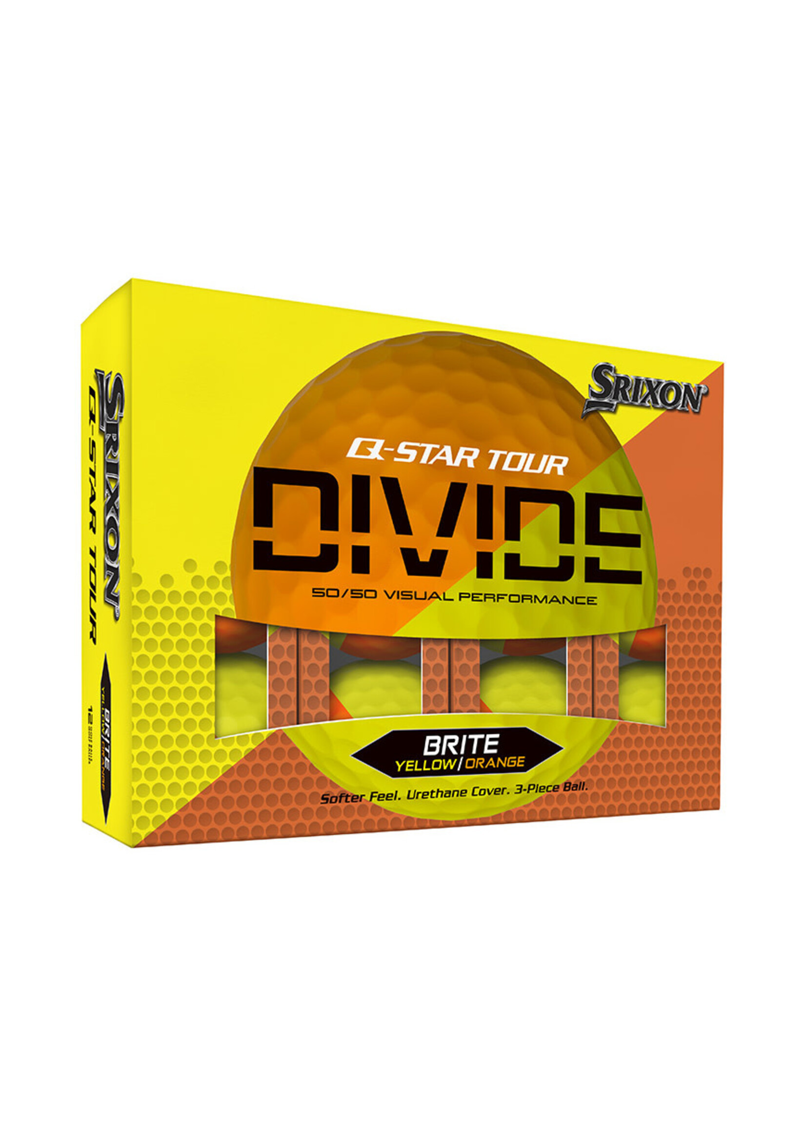 Srixon Srixon Q-star Tour Divide - Yellow/Orange