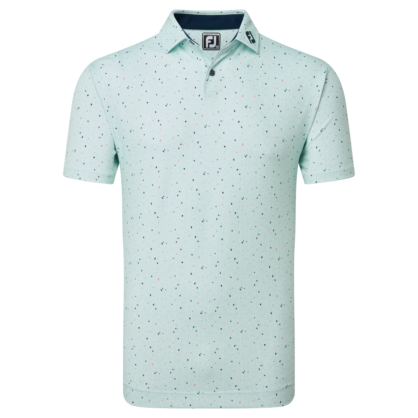 Footjoy Footjoy Tweed Texture Pique Polo - Sea Glass