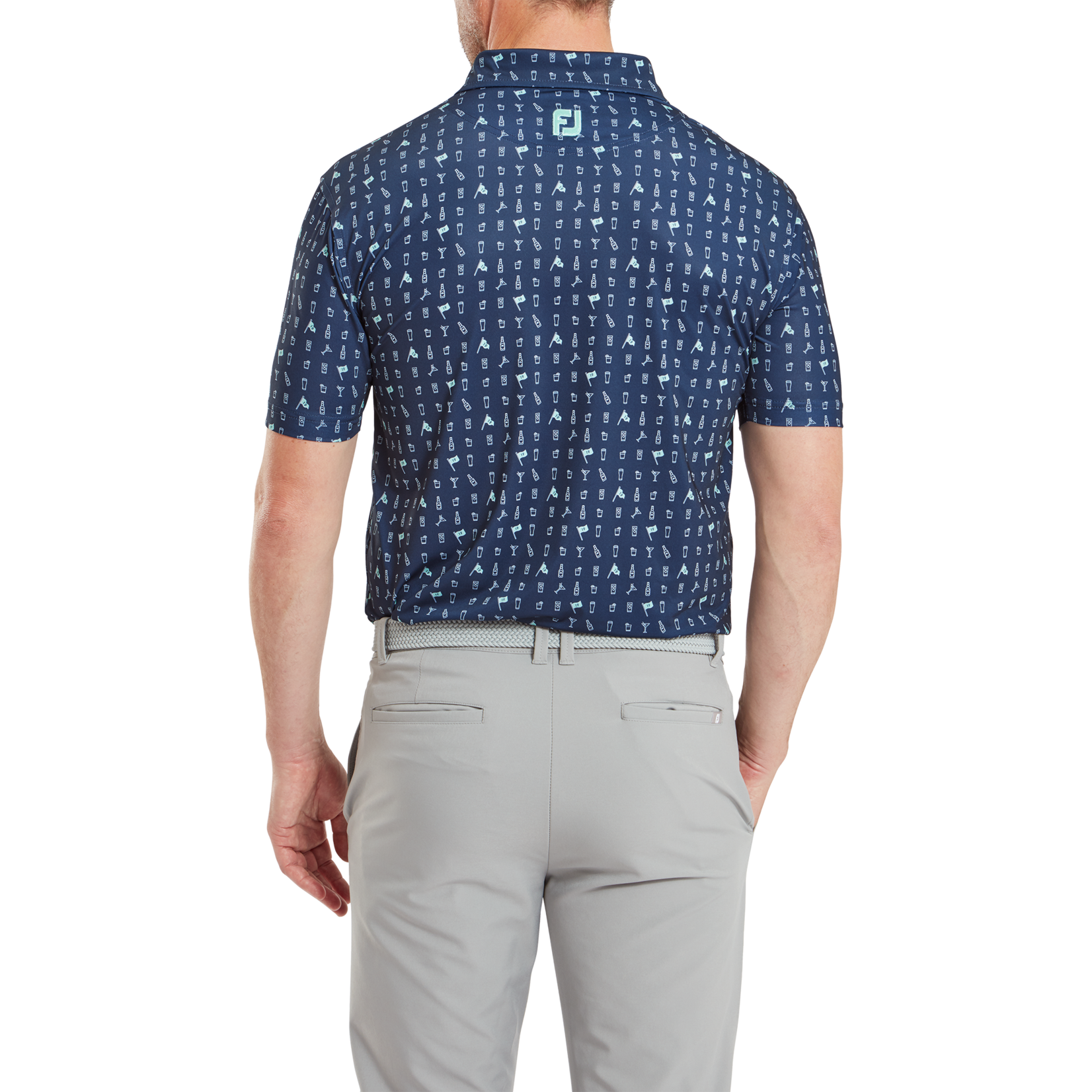 Footjoy Footjoy The 19th Hole Lisle Polo - Navy