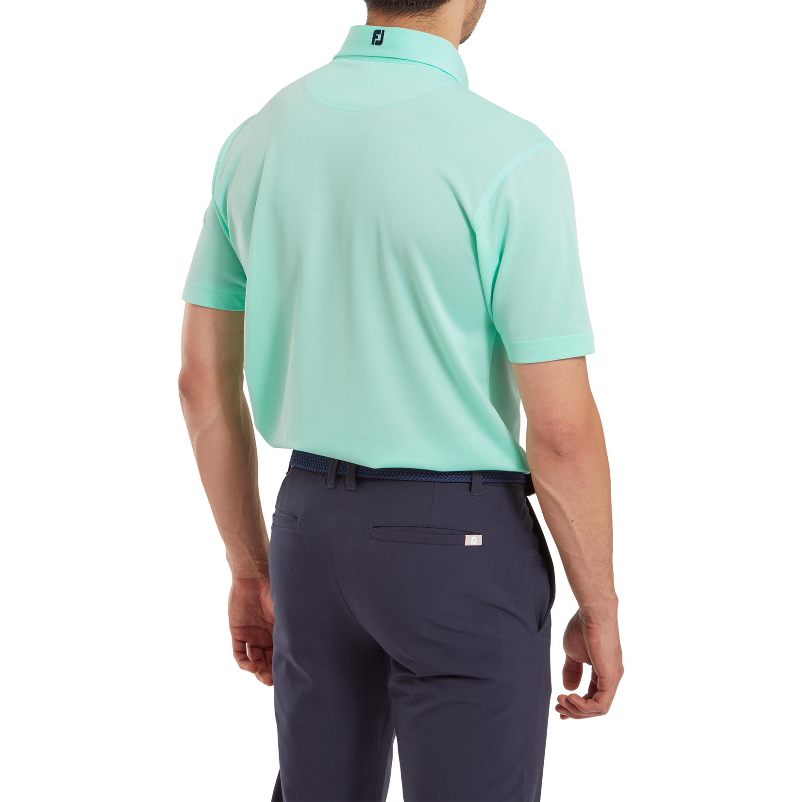 Footjoy Footjoy Stretch Pique Solid Polo - Sea Glass