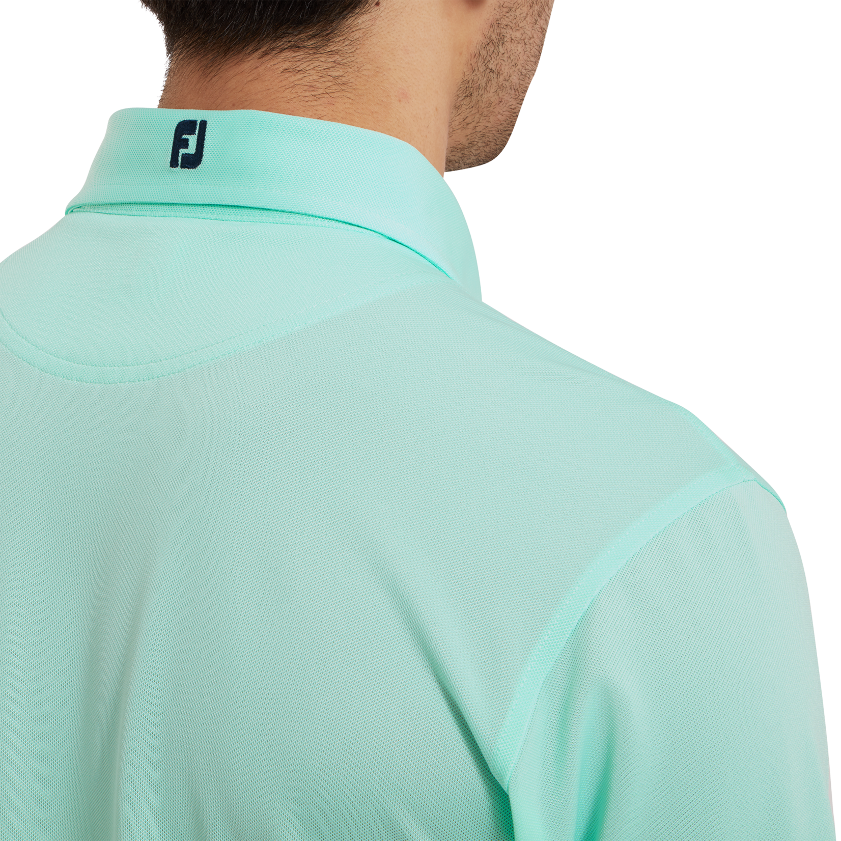 Footjoy Footjoy Stretch Pique Solid Polo - Sea Glass