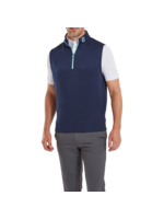 Footjoy Footjoy Half-Zip Vest - Navy/Sea Glass