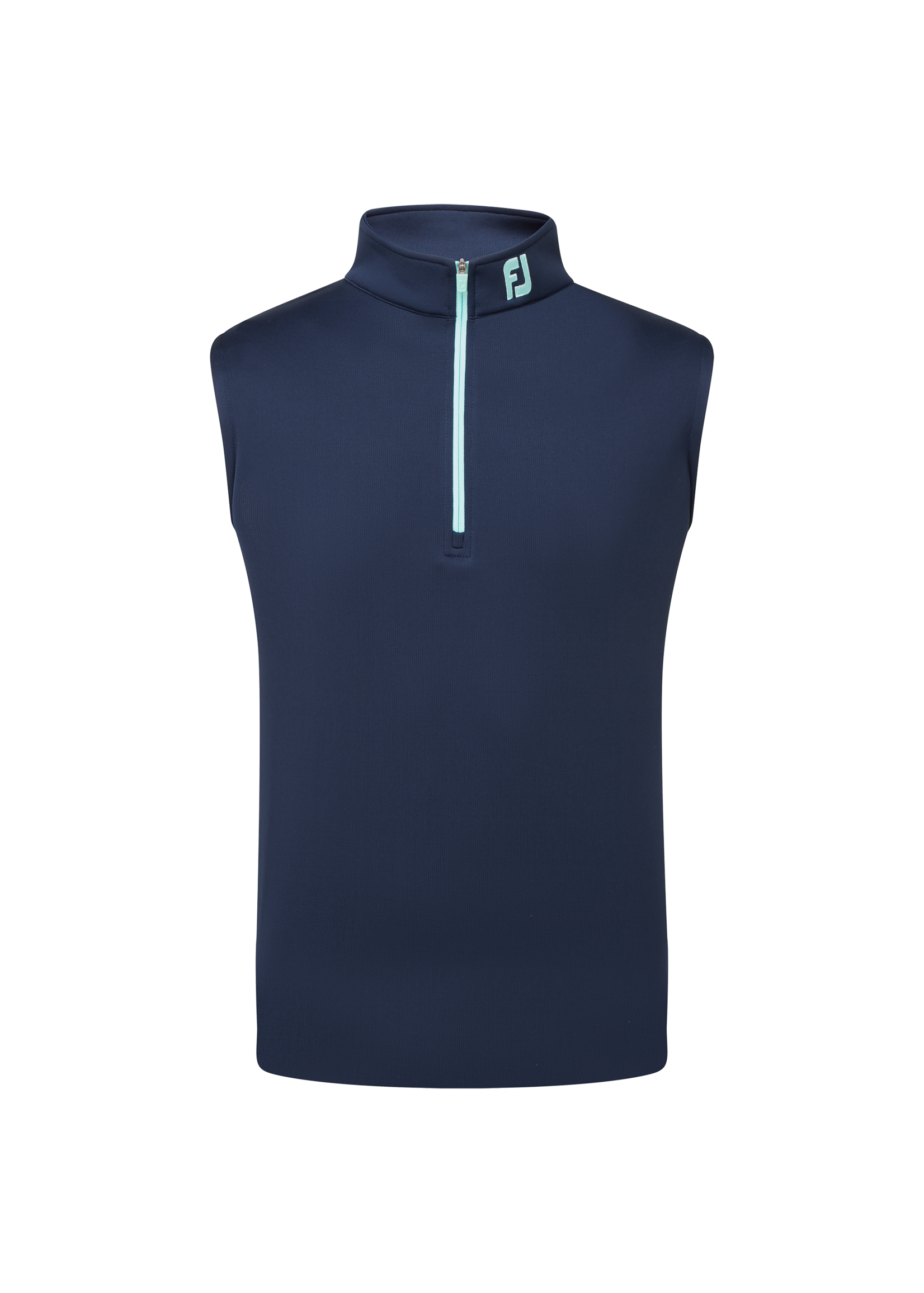 Footjoy Footjoy Half-Zip Vest - Navy/Sea Glass