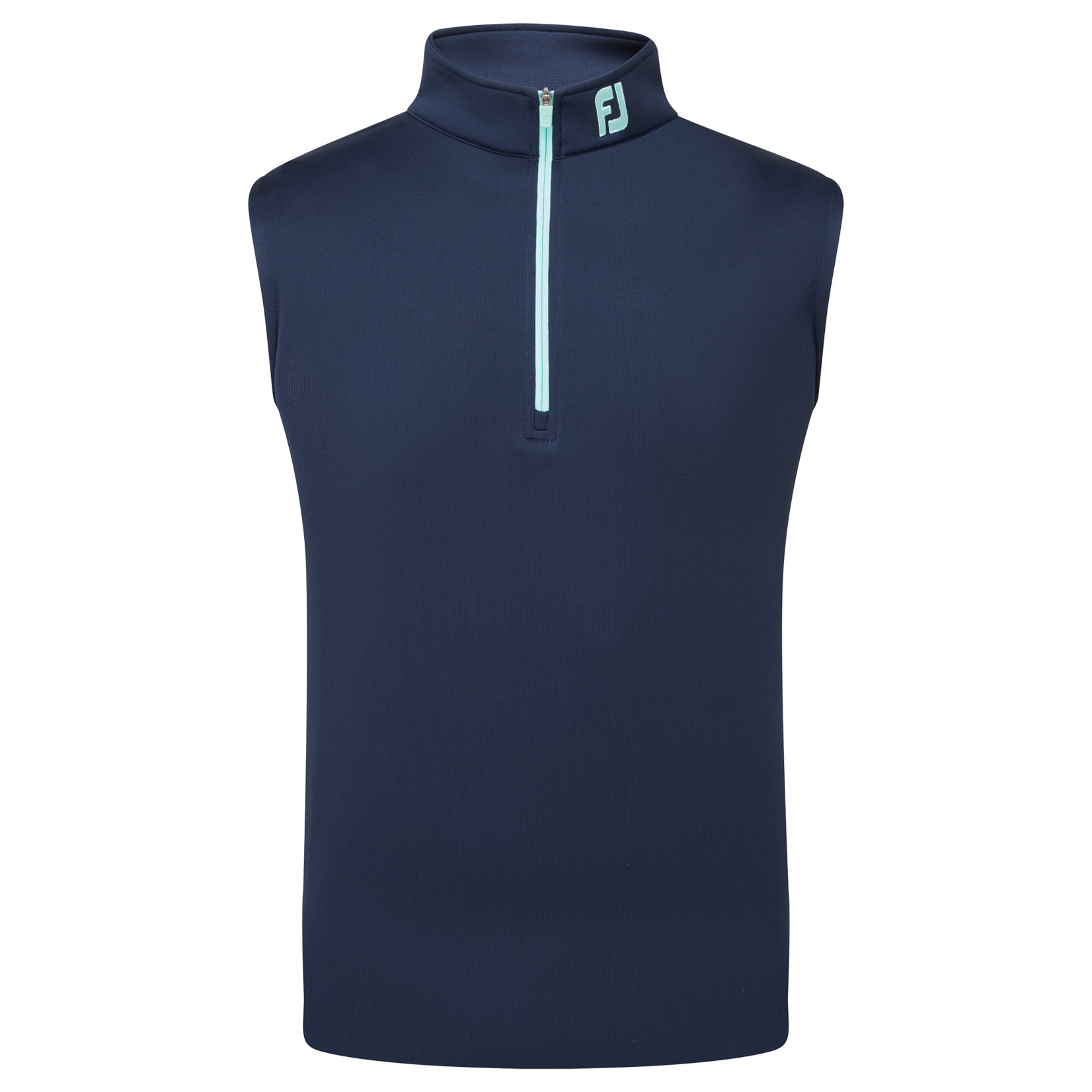 Footjoy Footjoy Half-Zip Vest - Navy/Sea Glass