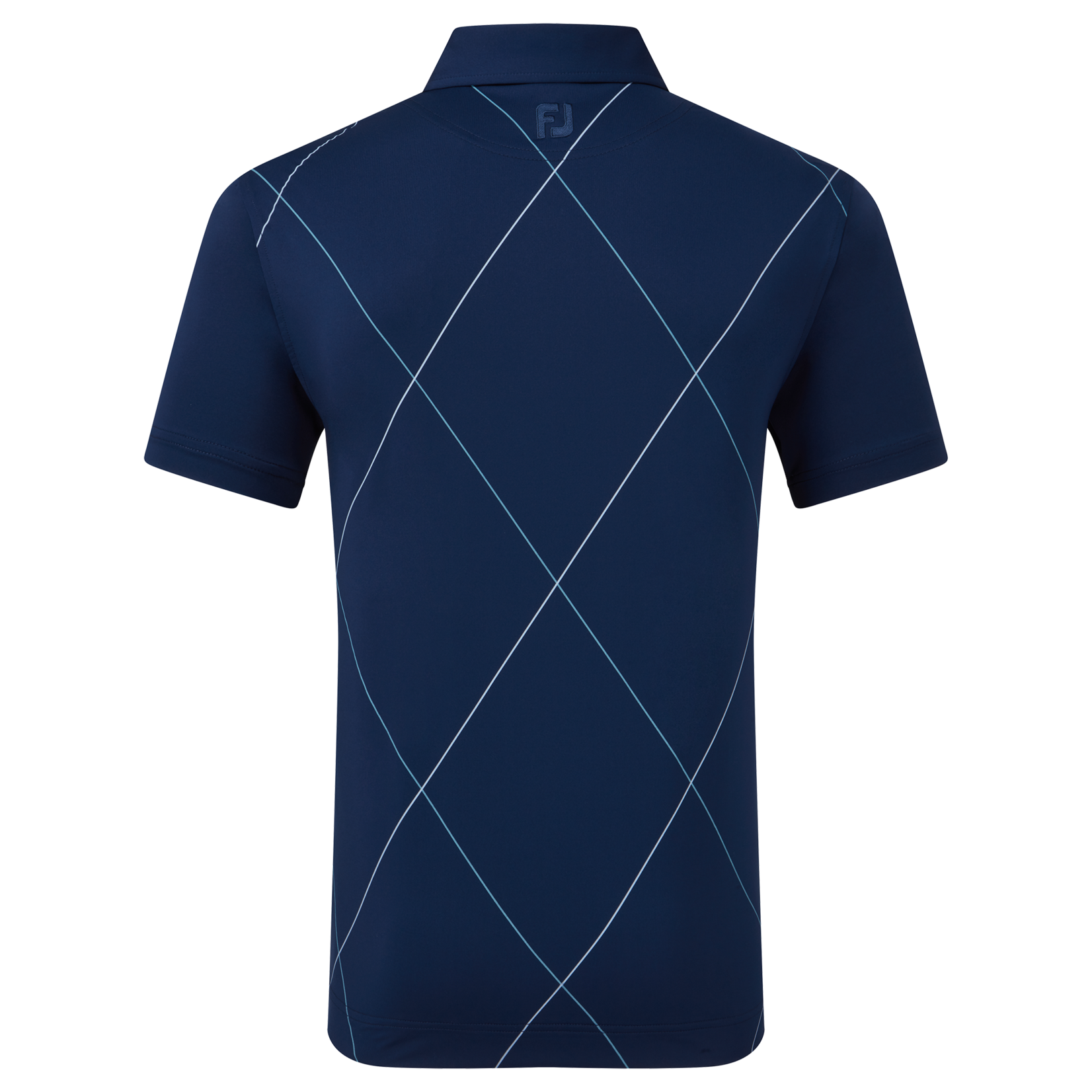 Footjoy Footjoy Raker Print  Lisle Polo - Navy