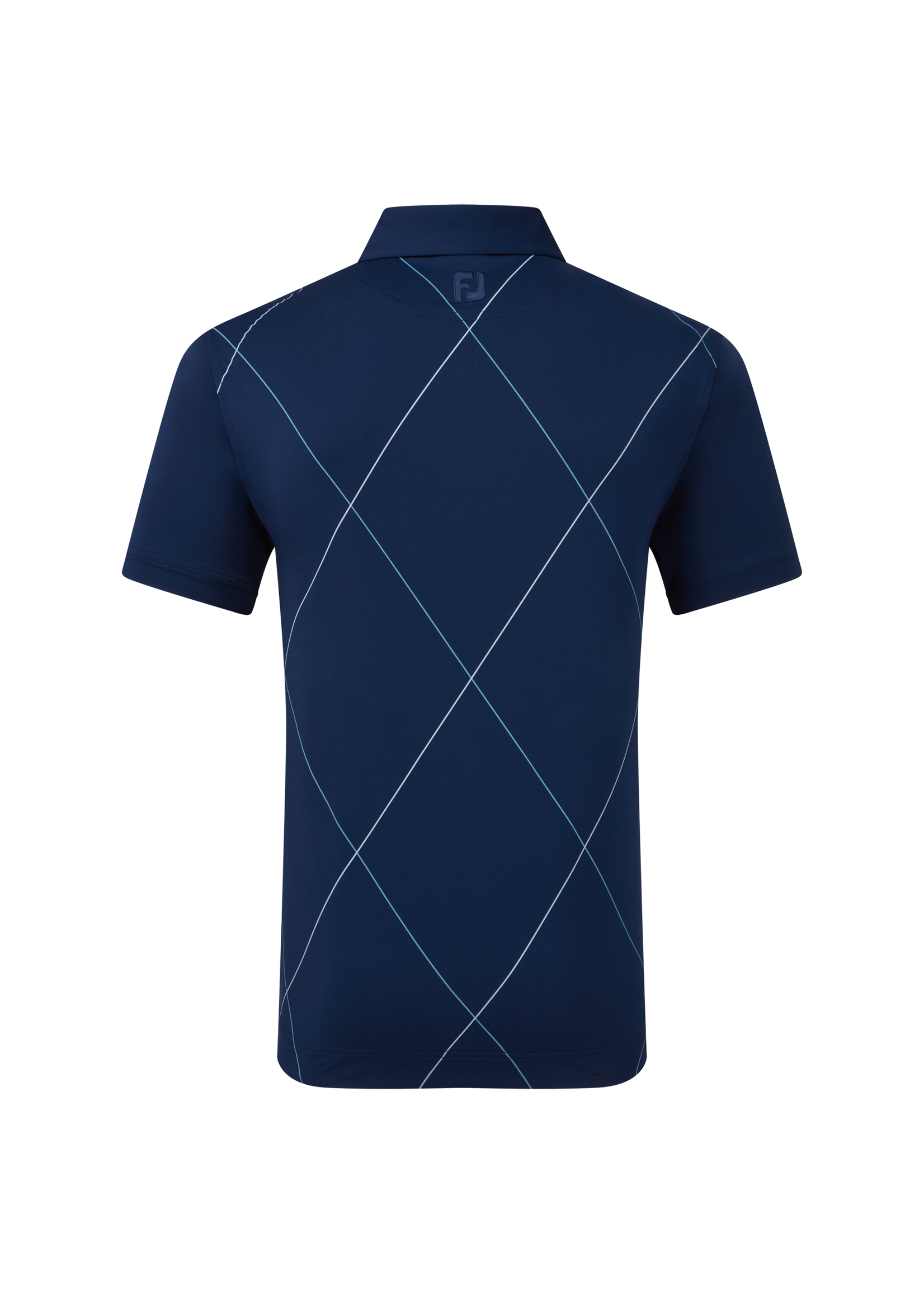 Footjoy Footjoy Raker Print  Lisle Polo - Navy