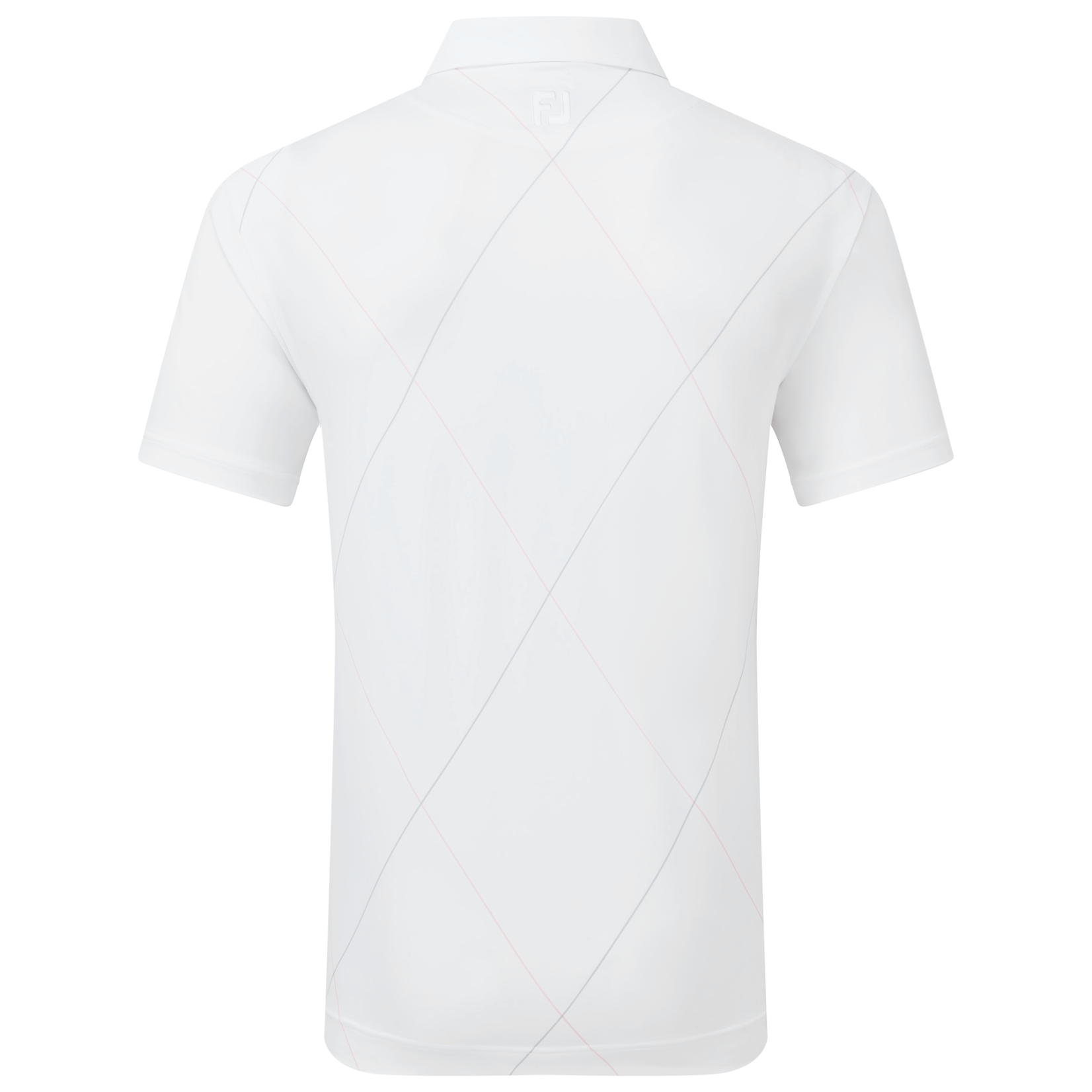 Footjoy Footjoy Raker Print  Lisle Polo - White